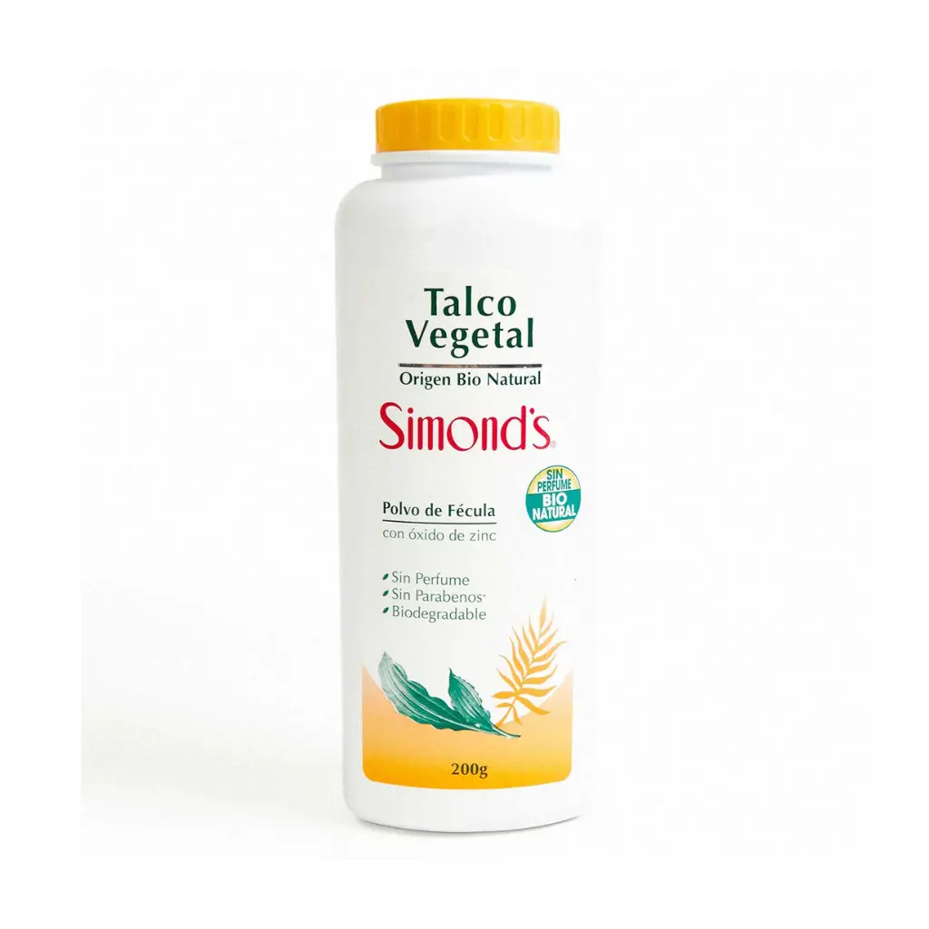 TALCO VEGETAL SIMONDS 200G