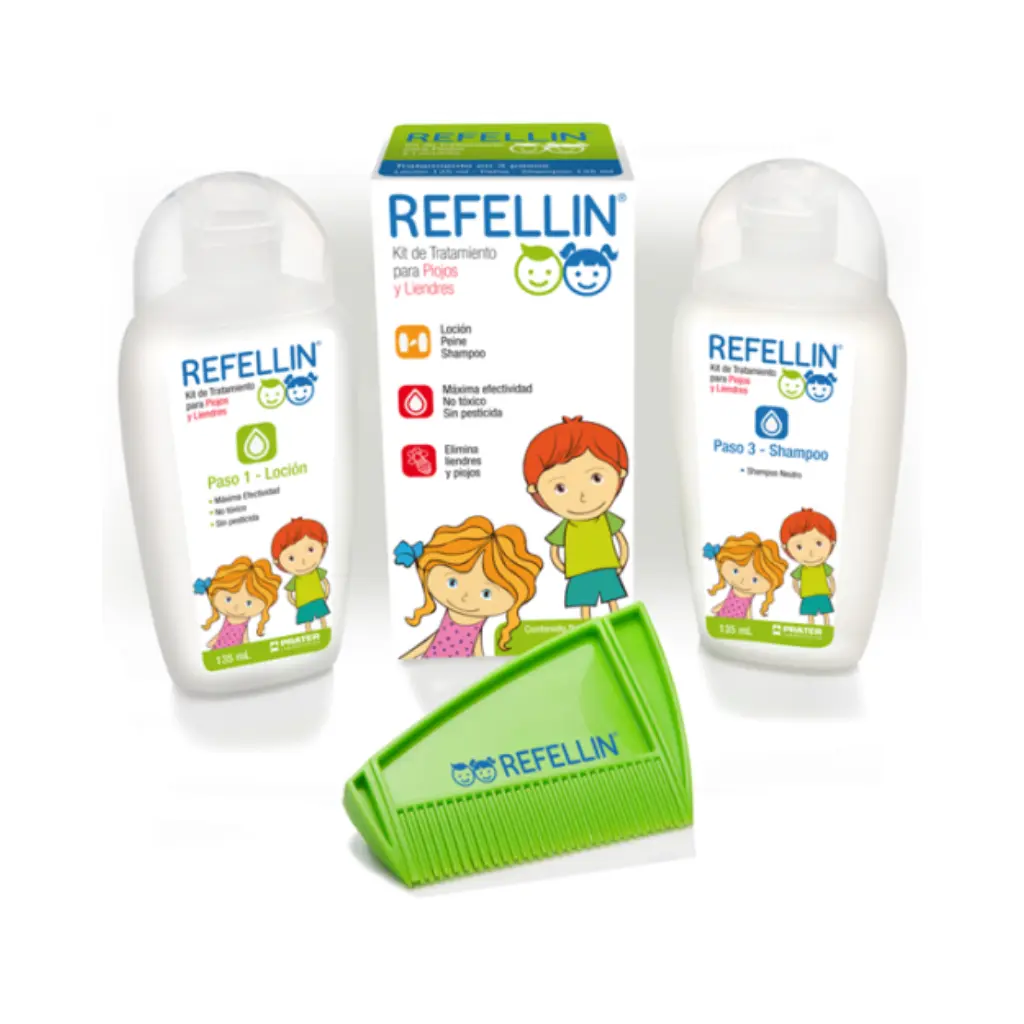 REFELLIN KIT TRATAMIENTO 270ML (SHAMPOO/LOCION/PEINE)