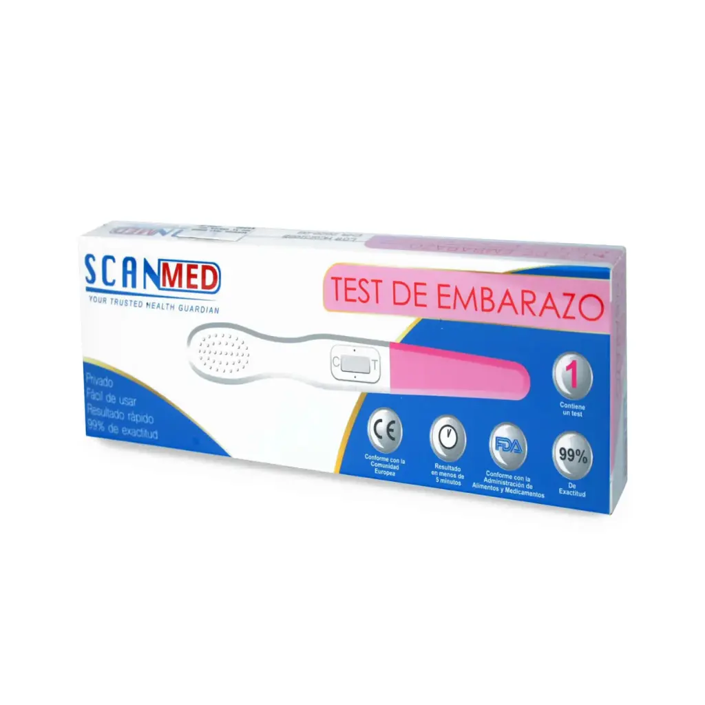 TEST DE EMBARAZO SCANMED CASETTE