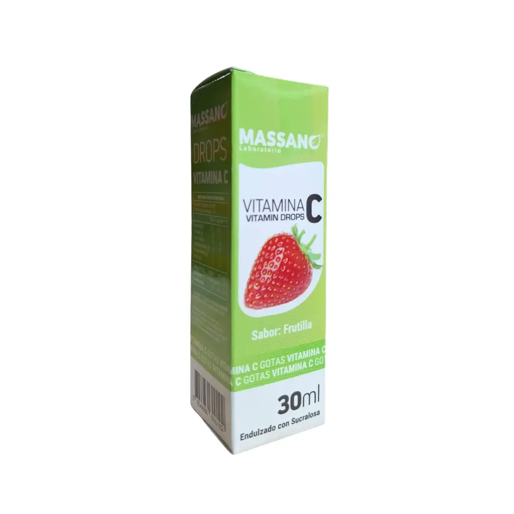 VITAMINA C GOTAS SABOR FRUTILLA X30ML