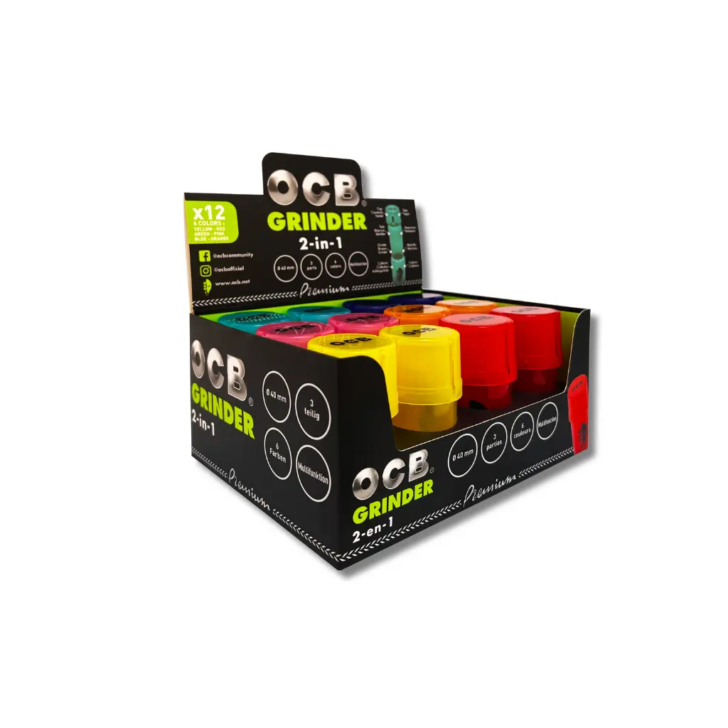 MOLEDOR PLASTICO OCB 40MM X12 UNIDADES