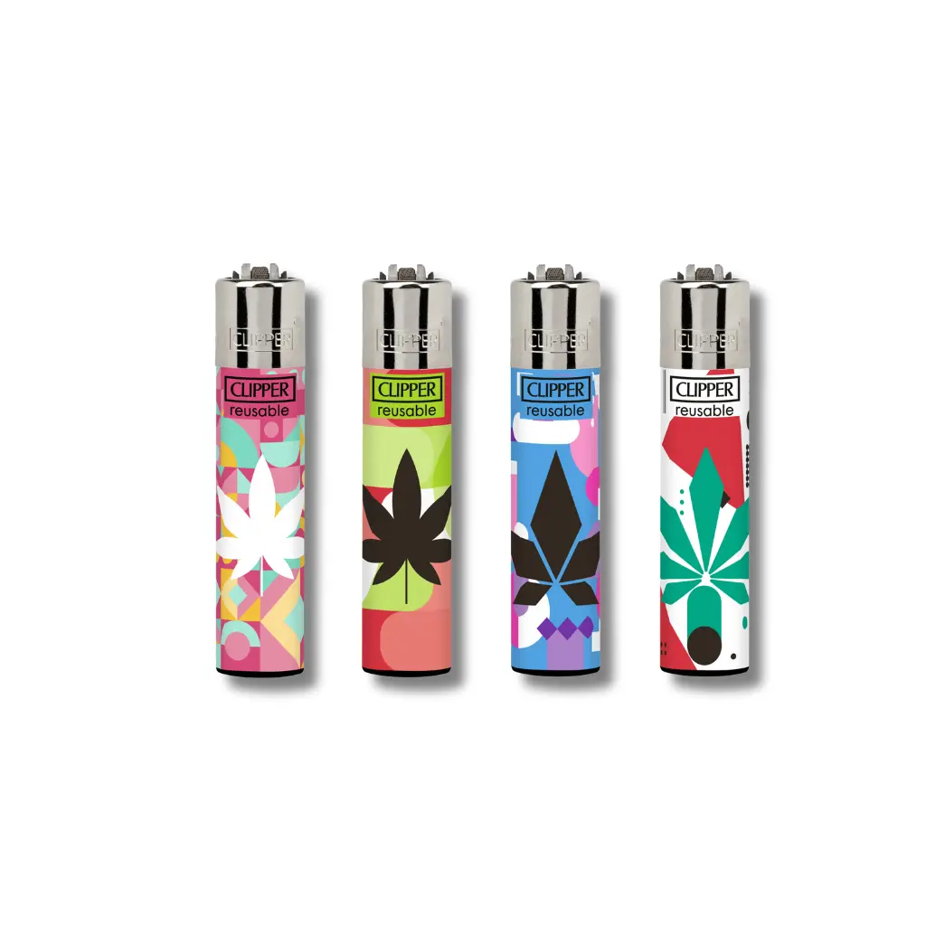 ENC.CLIPPER REUSABLE GEOMETRIC LEAVES X24U