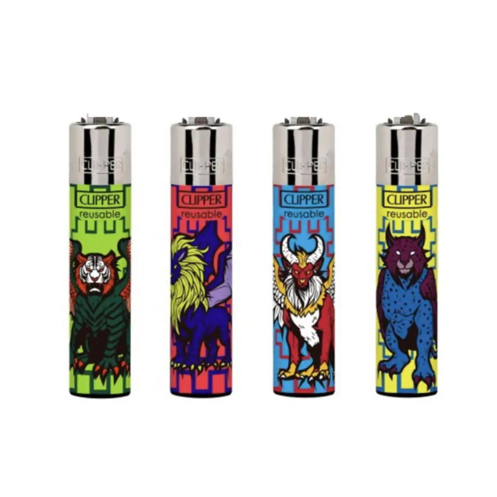 ENC.CLIPPER REUSABLE RANDOM CREATURES X24U