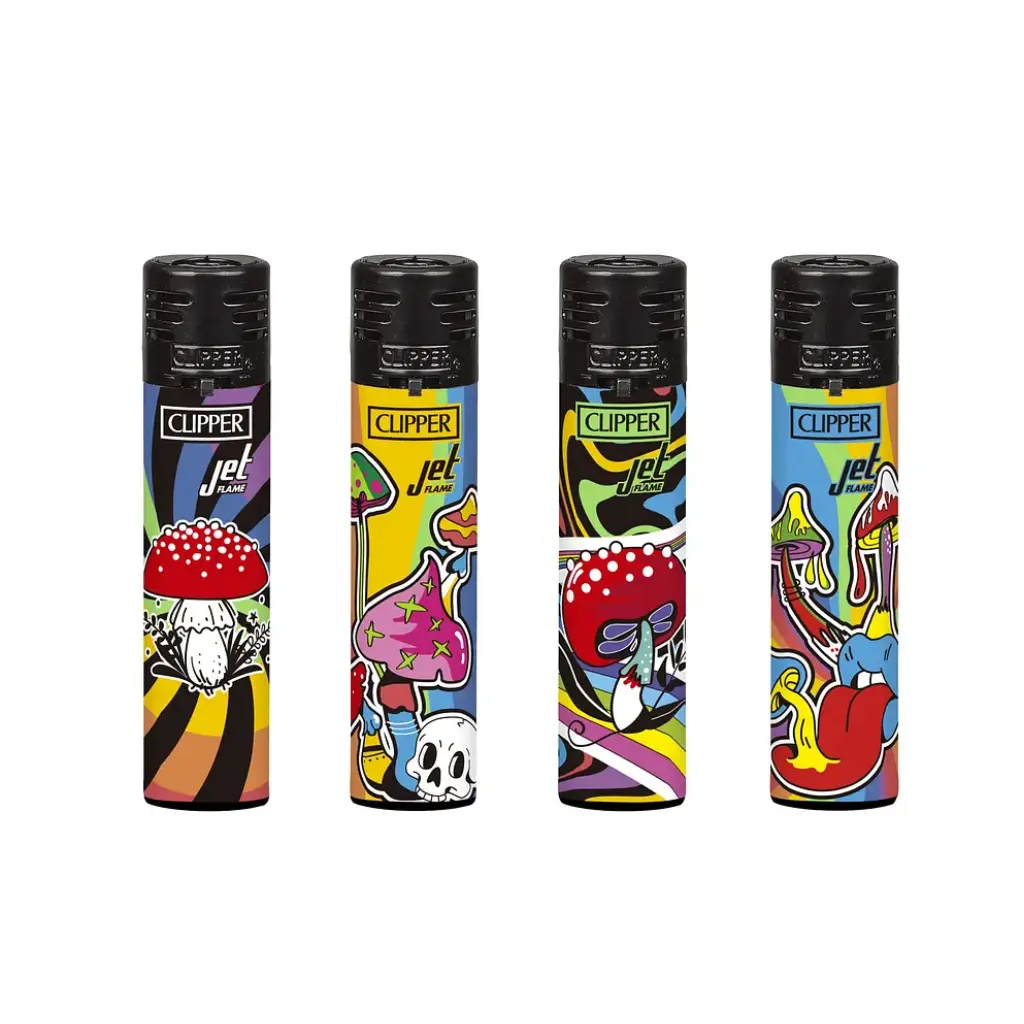 ENC.CLIPPER JET FLAME RAINBOW MUSH X24U