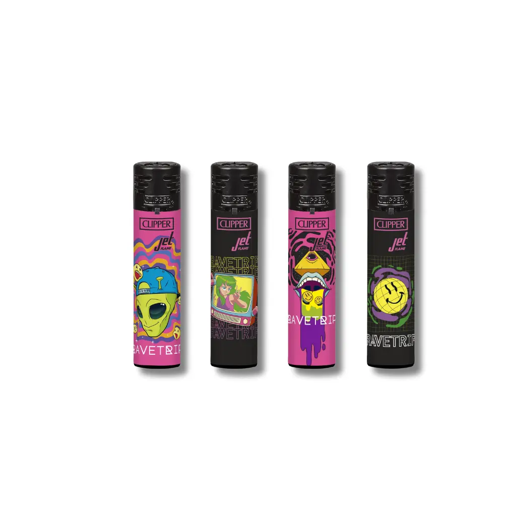 ENC.CLIPPER JET FLAME RAVETRIP X24U