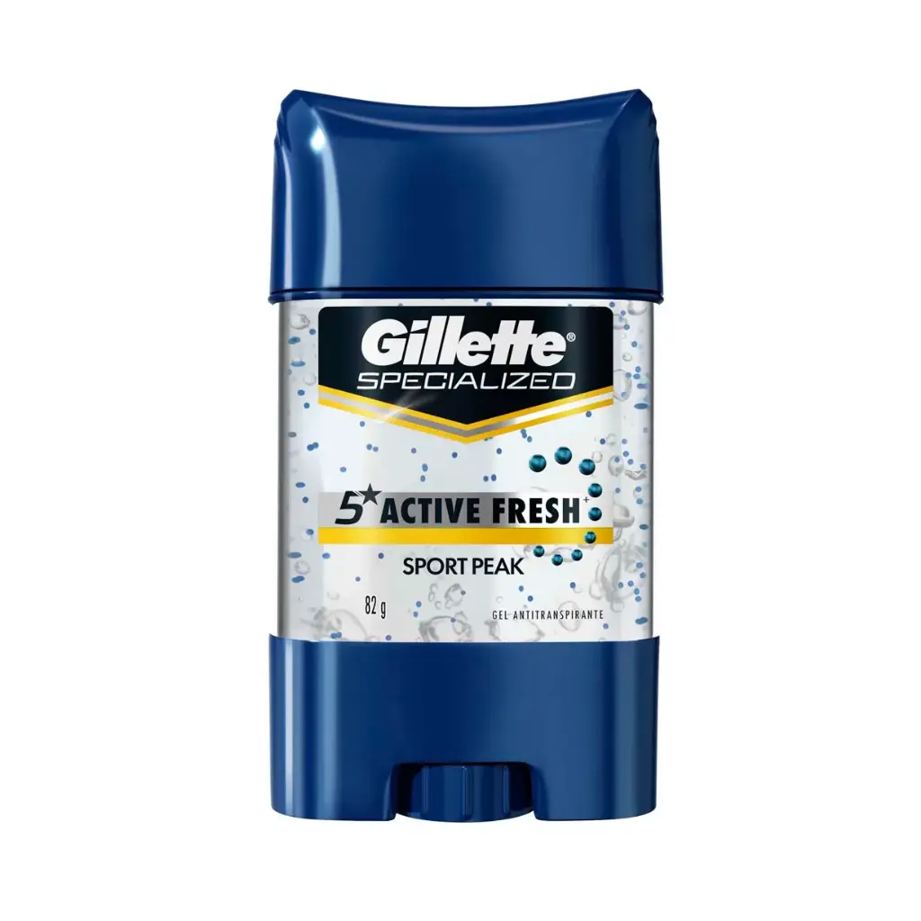 DESODORANTE GILLETTE GEL SPORT PEAK 82G 