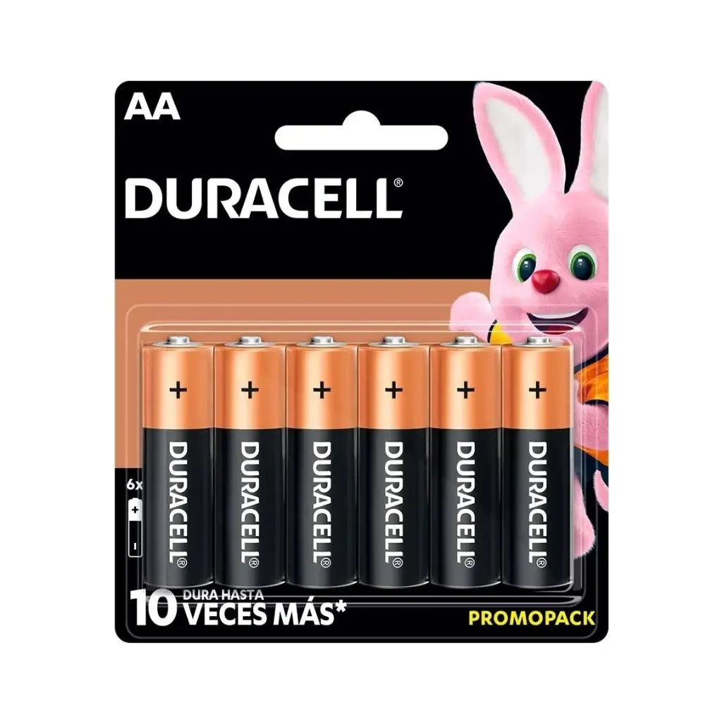 PILA DURACELL AA 2X6U