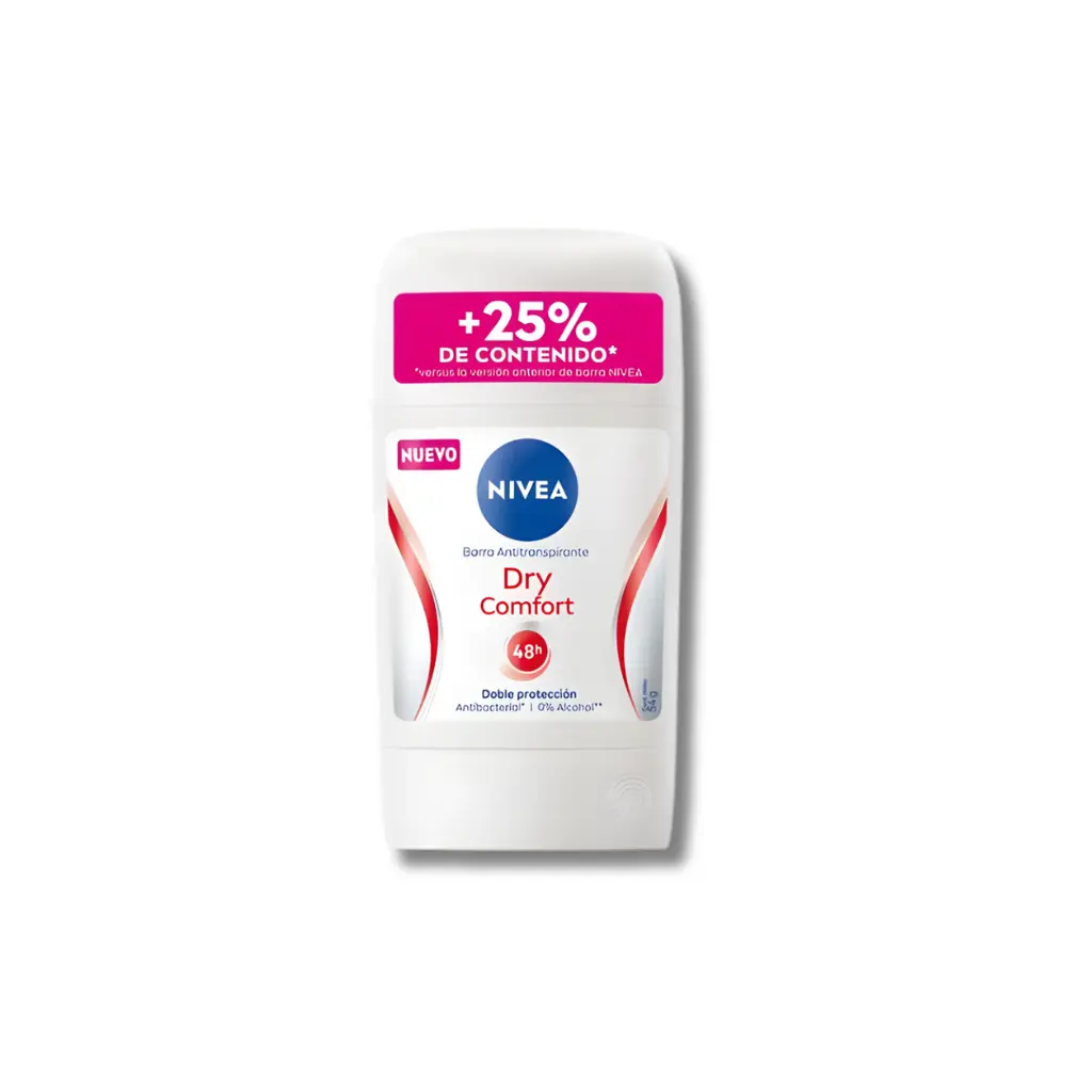 DESODORANTE NIVEA MUJER BARRA DRY COMFORT 54G