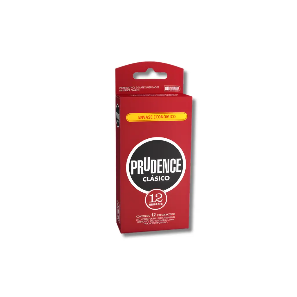 PRESERVATIVO PRUDENCE L12P10 X12U CLASICO
