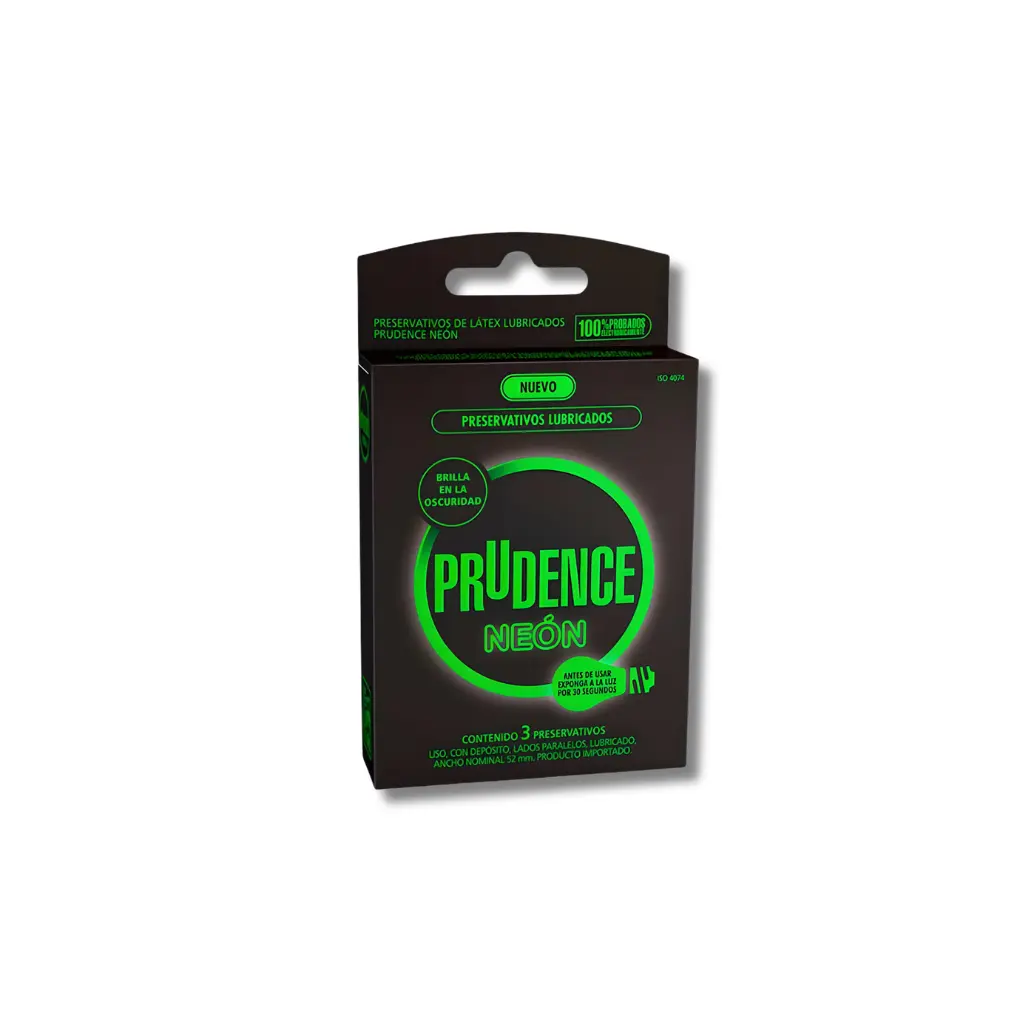 PRESERVATIVO PRUDENCE X3U NEON