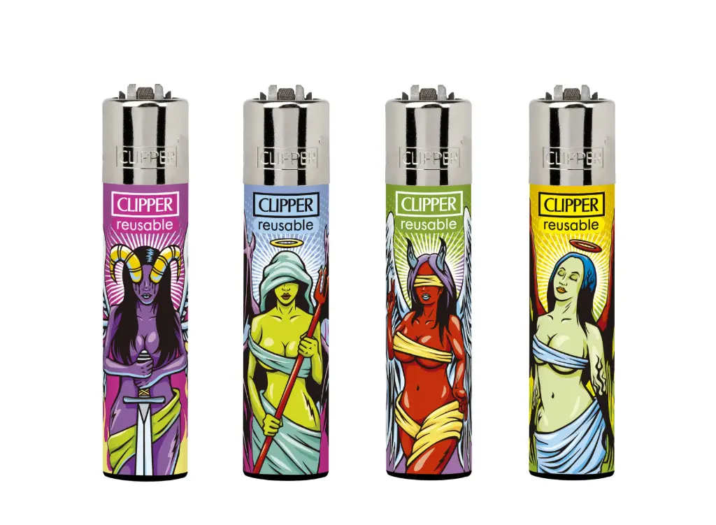 ENC.CLIPPER REUSABLE ANGELS VS DEMONS X24U