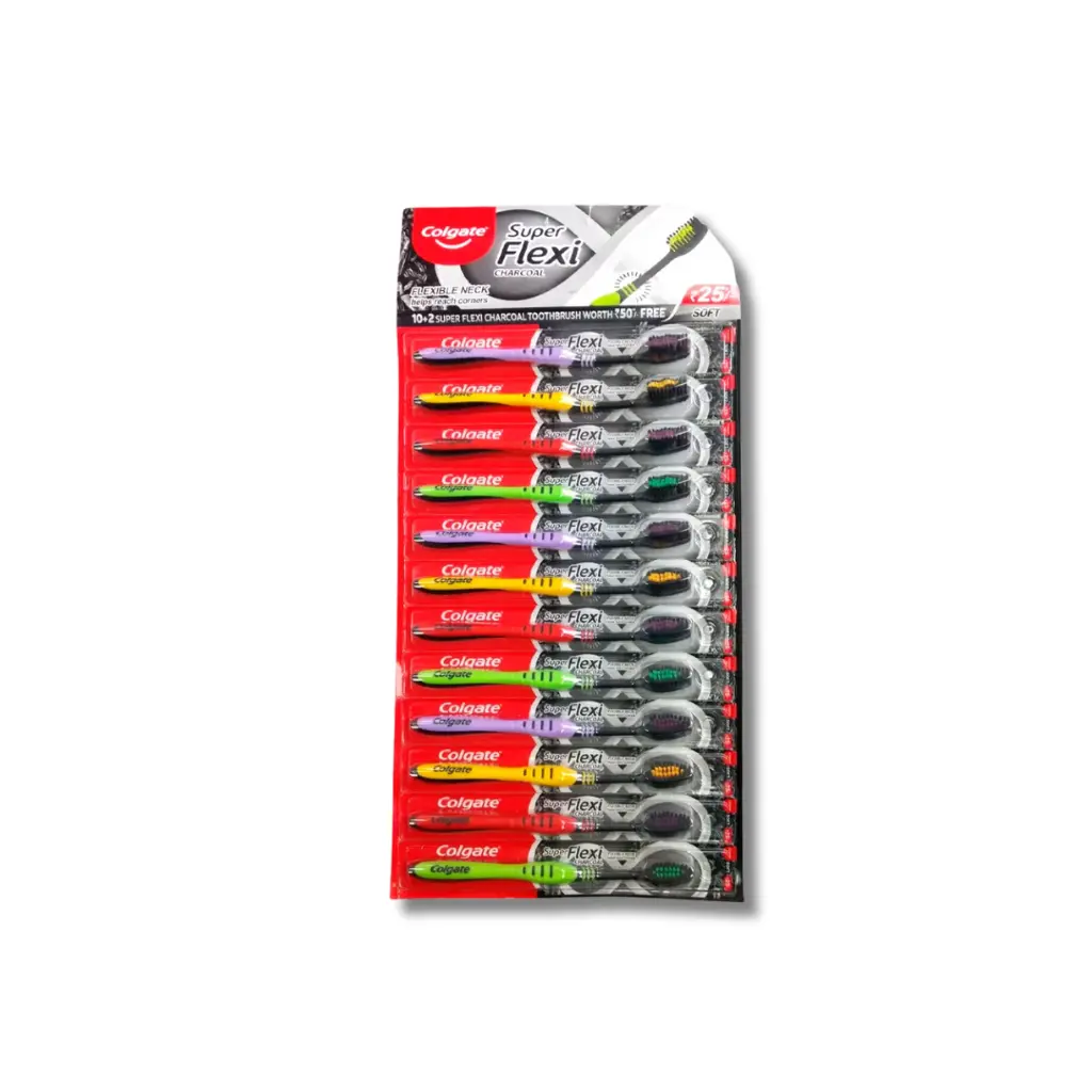 CEPILLO COLGATE SUPER FLEXI CARBON X12U (SUAVE)