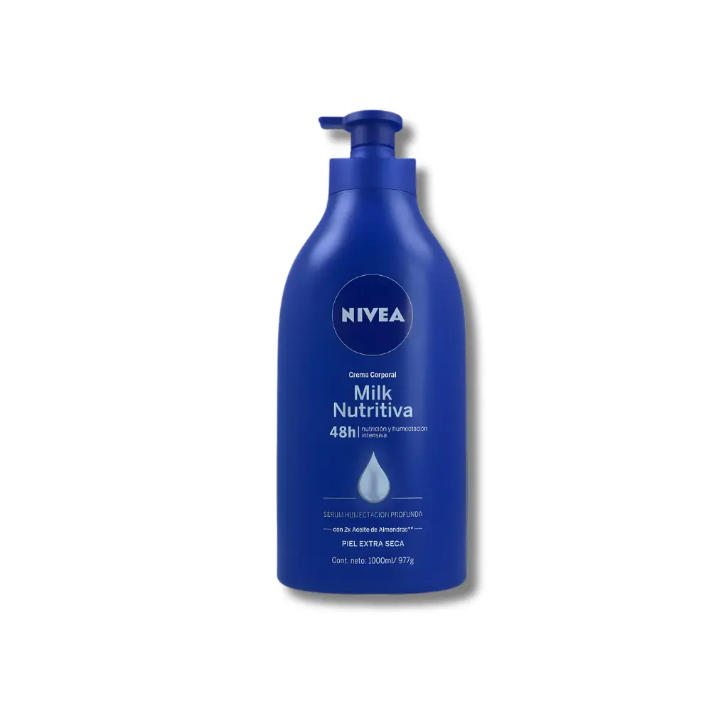 CREMA NIVEA MILK NUTRITIVA 1000ML