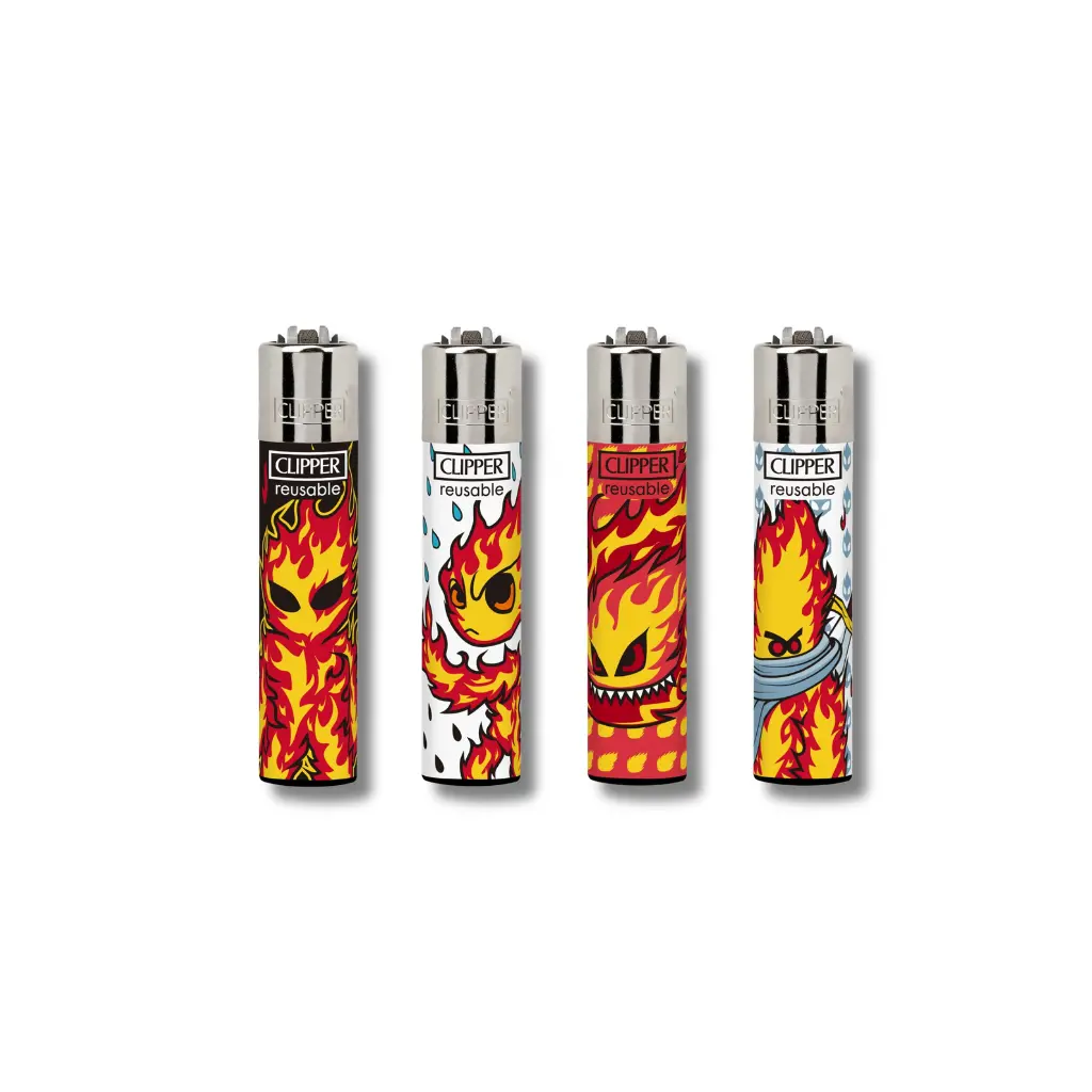 ENC.CLIPPER REUSABLE BURNINGMAN X24U