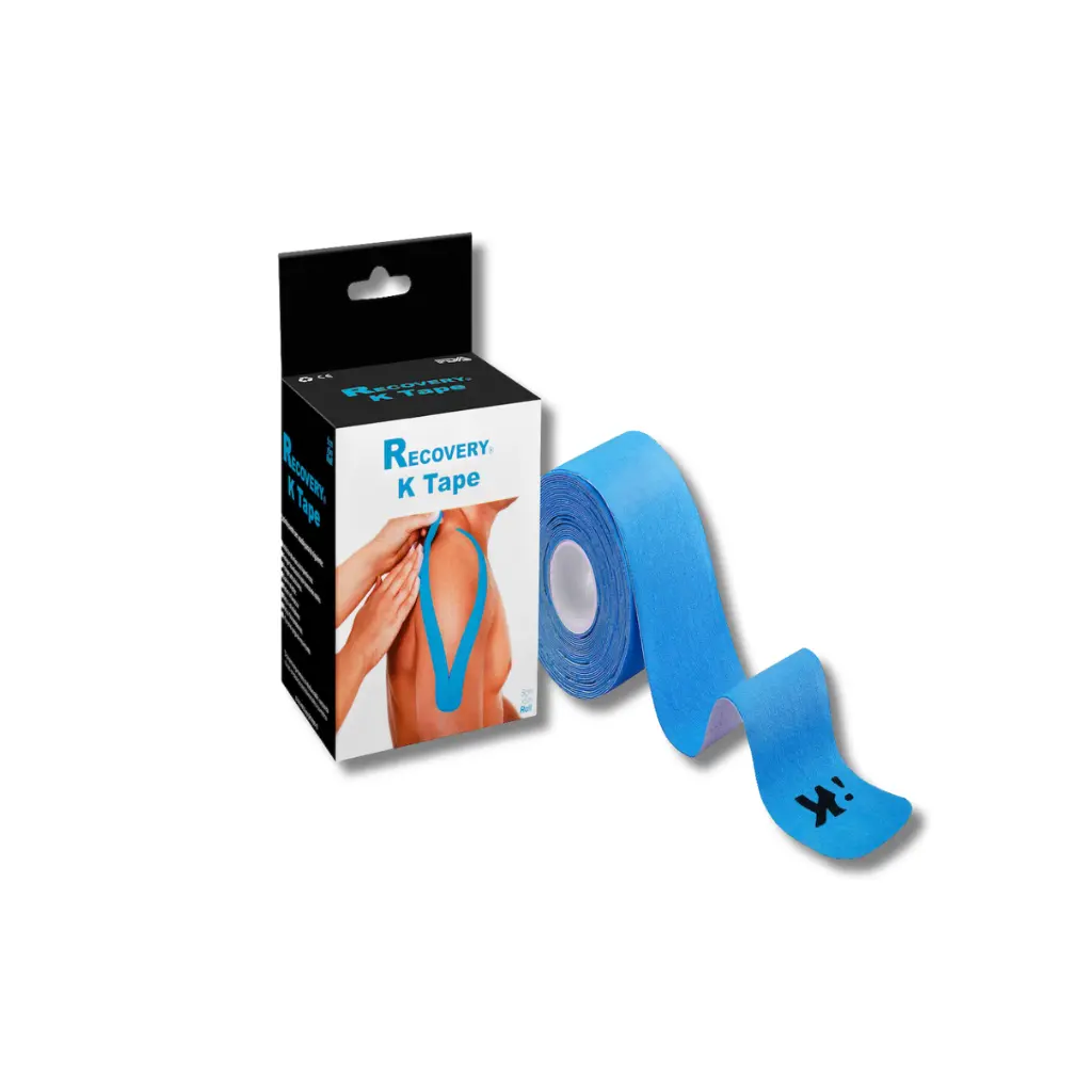 CINTA KINESIOLOGICA AZUL 5CMX5M 20TIRAS PRECORTADA