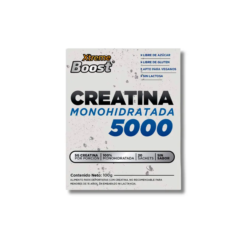 XTREME BOOST CREATINA 5G X20 SACHET SIN SABOR
