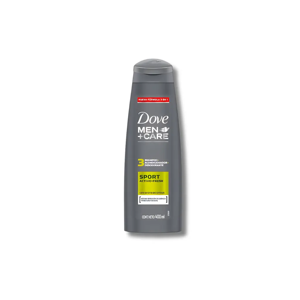 SHAMPOO DOVE MEN+CARE SPORTS ACTIVE+FRESH 400ML