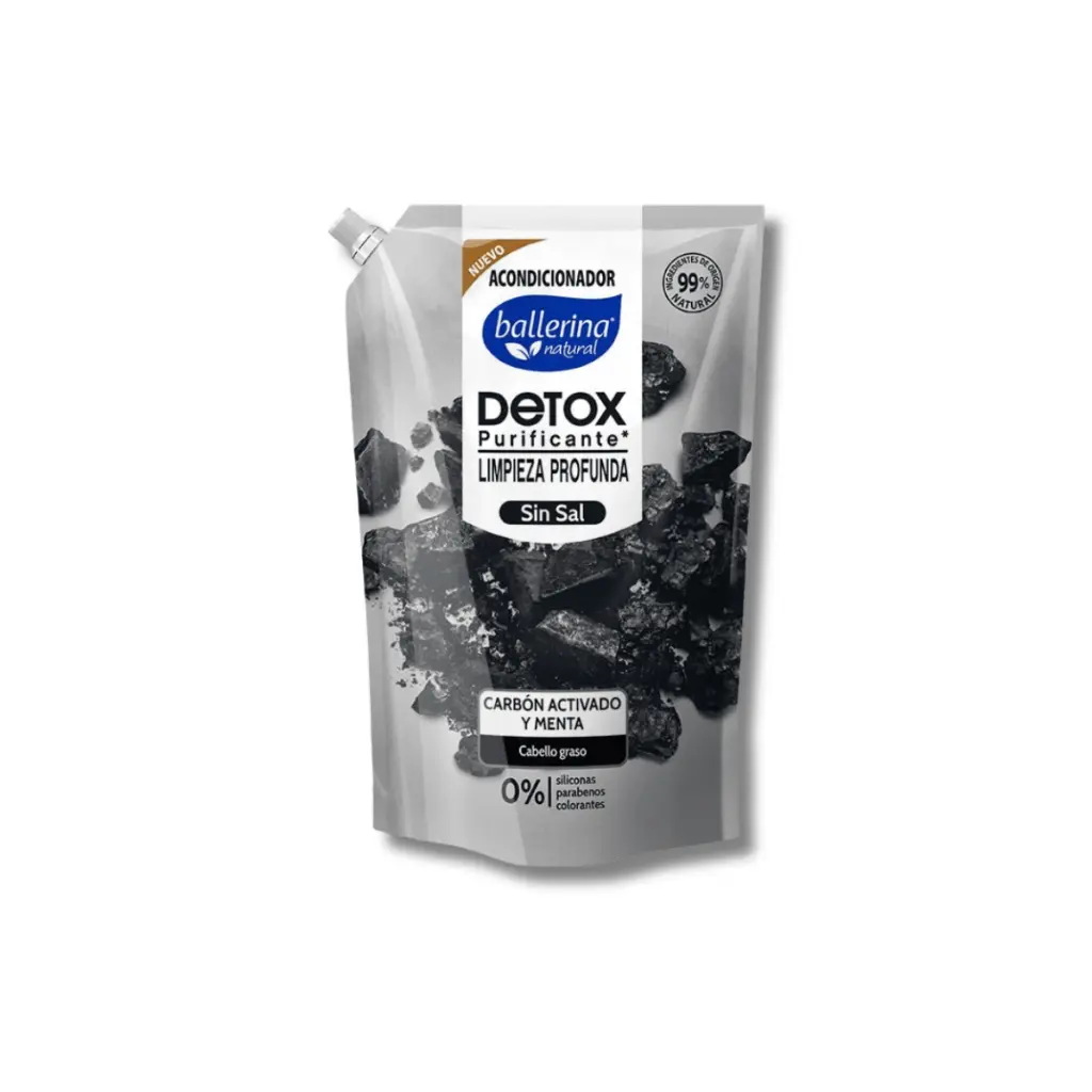 ACONDICIONADOR BALLERINA CARBON MENTA 750ML