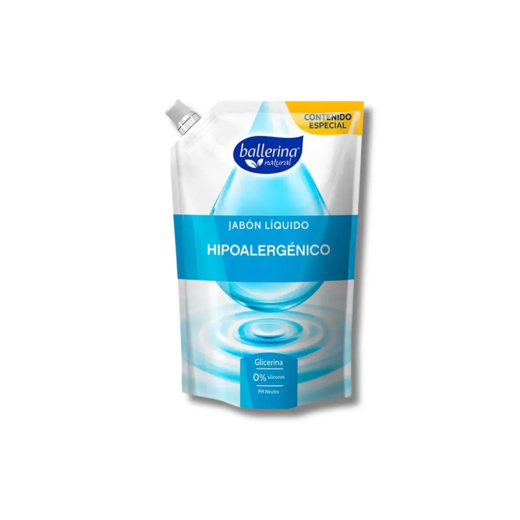 DOYPACK JABON BALLERINA HIPOALERGENICO 650ML