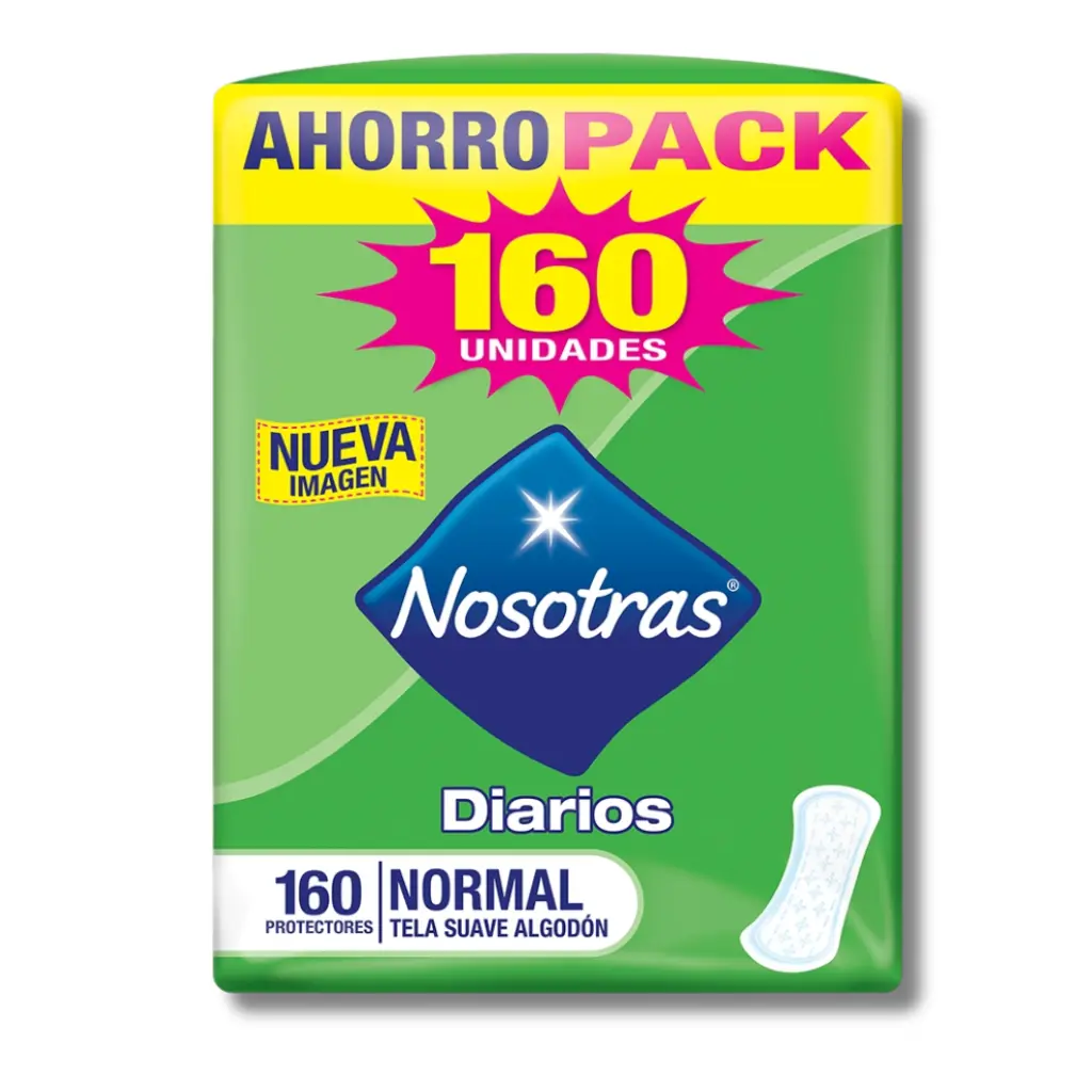 PROTECTOR DIARIO NOSOTRAS NORMAL X160U