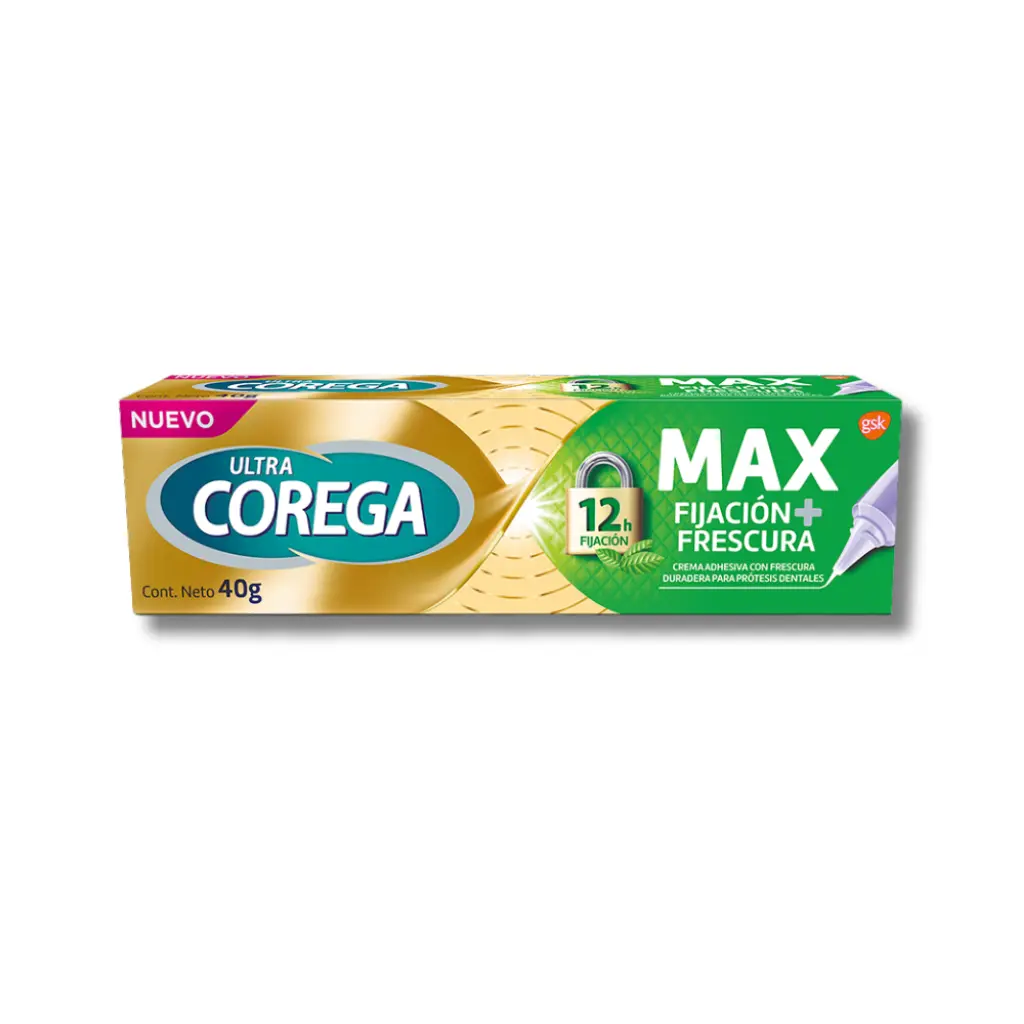 COREGA CREMA MAX FIJACION & FRESCURA 40G