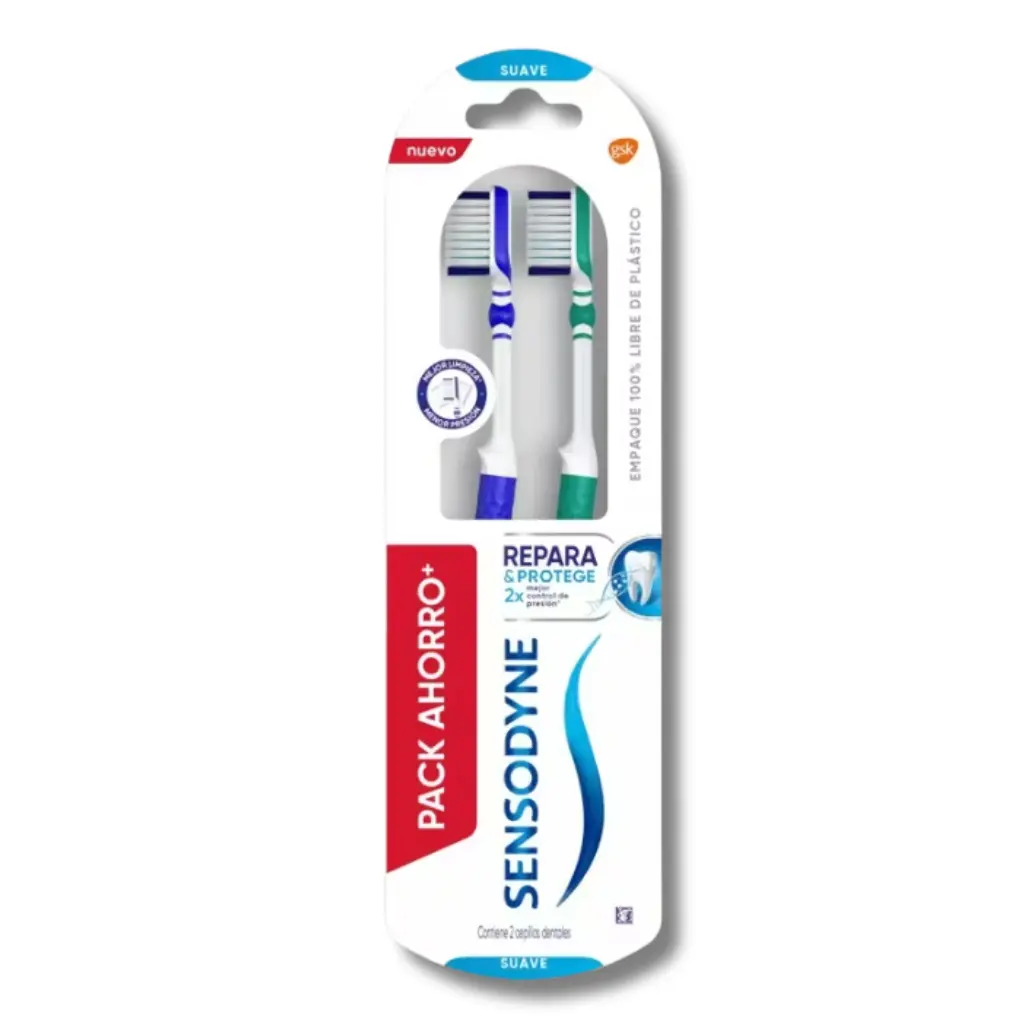 CEPILLO SENSODYNE REPARA & PROTEGE SUAVE X2U