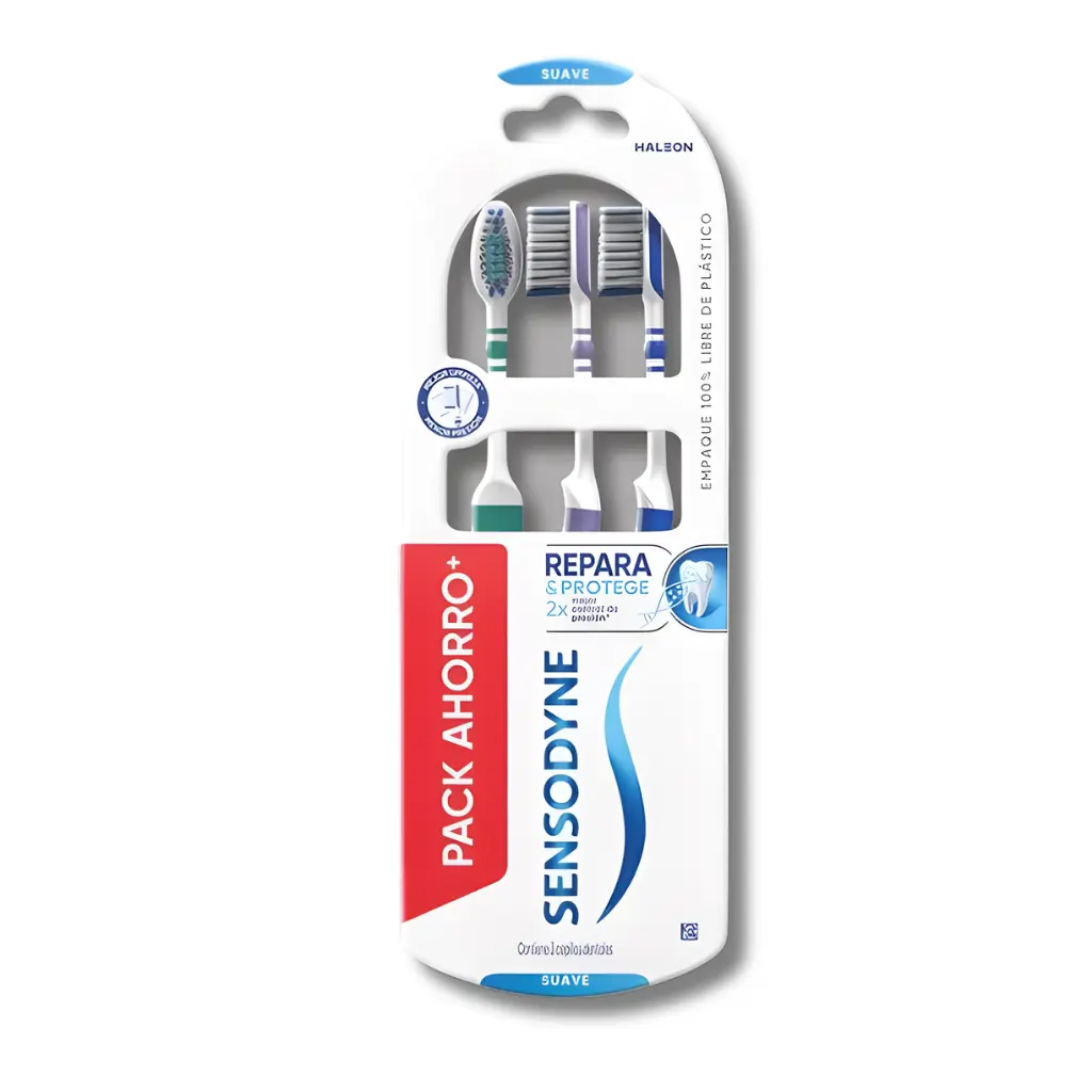 CEPILLO SENSODYNE REPARA & PROTEGE X3U