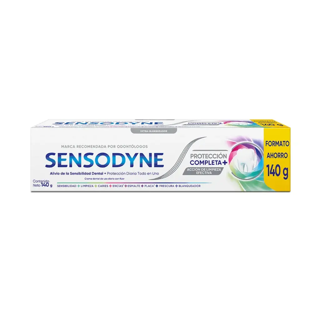 PASTA DENTAL SENSODYNE PROTECCION COMPLETA 140G