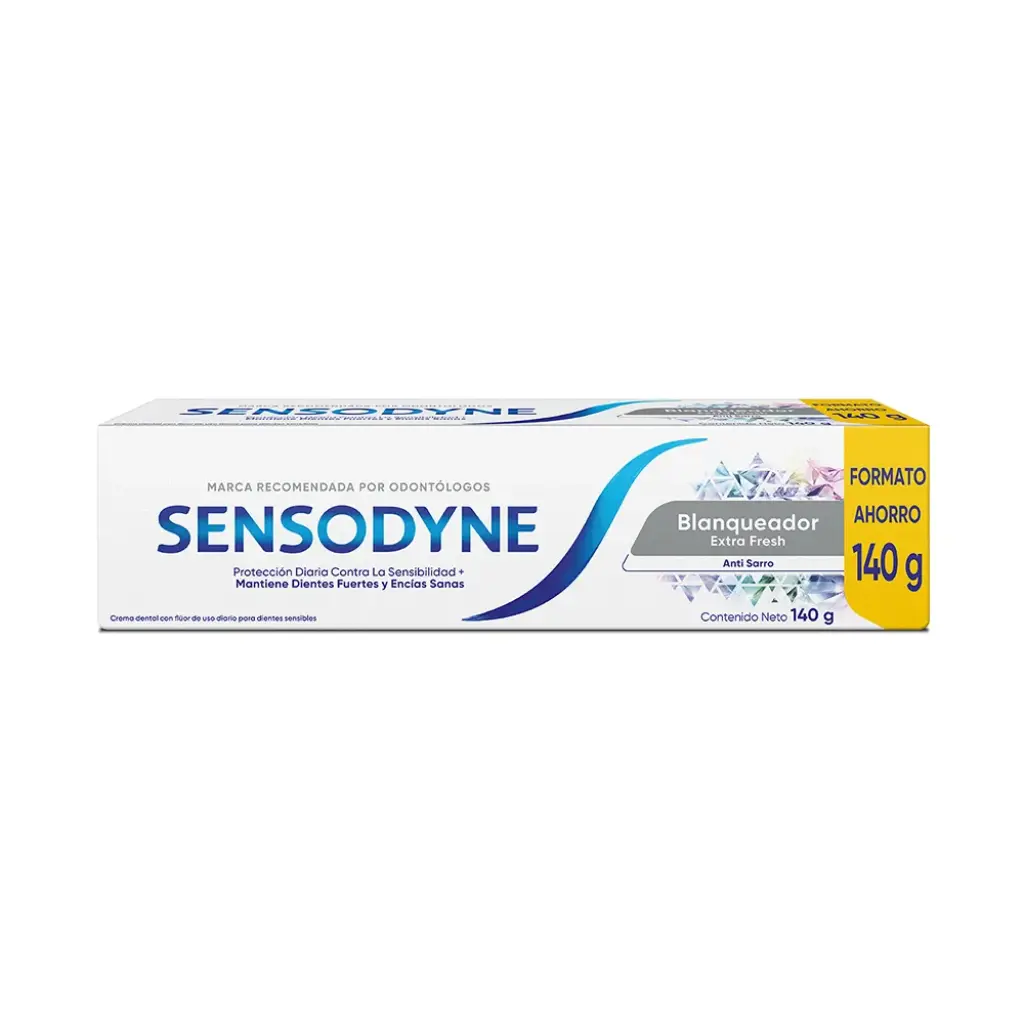PASTA DENTAL SENSODYNE BLANQUEDOR EXTRA FRESH 140G