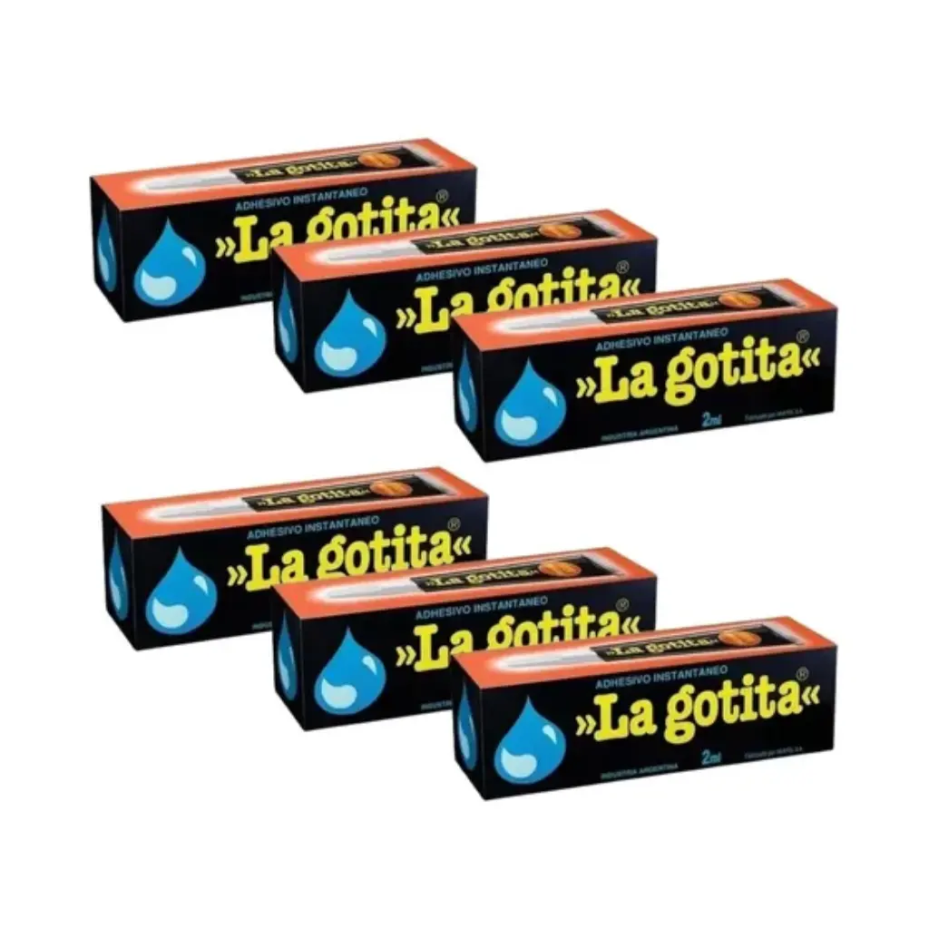 ADHESIVO LA GOTITA 2ML X6U