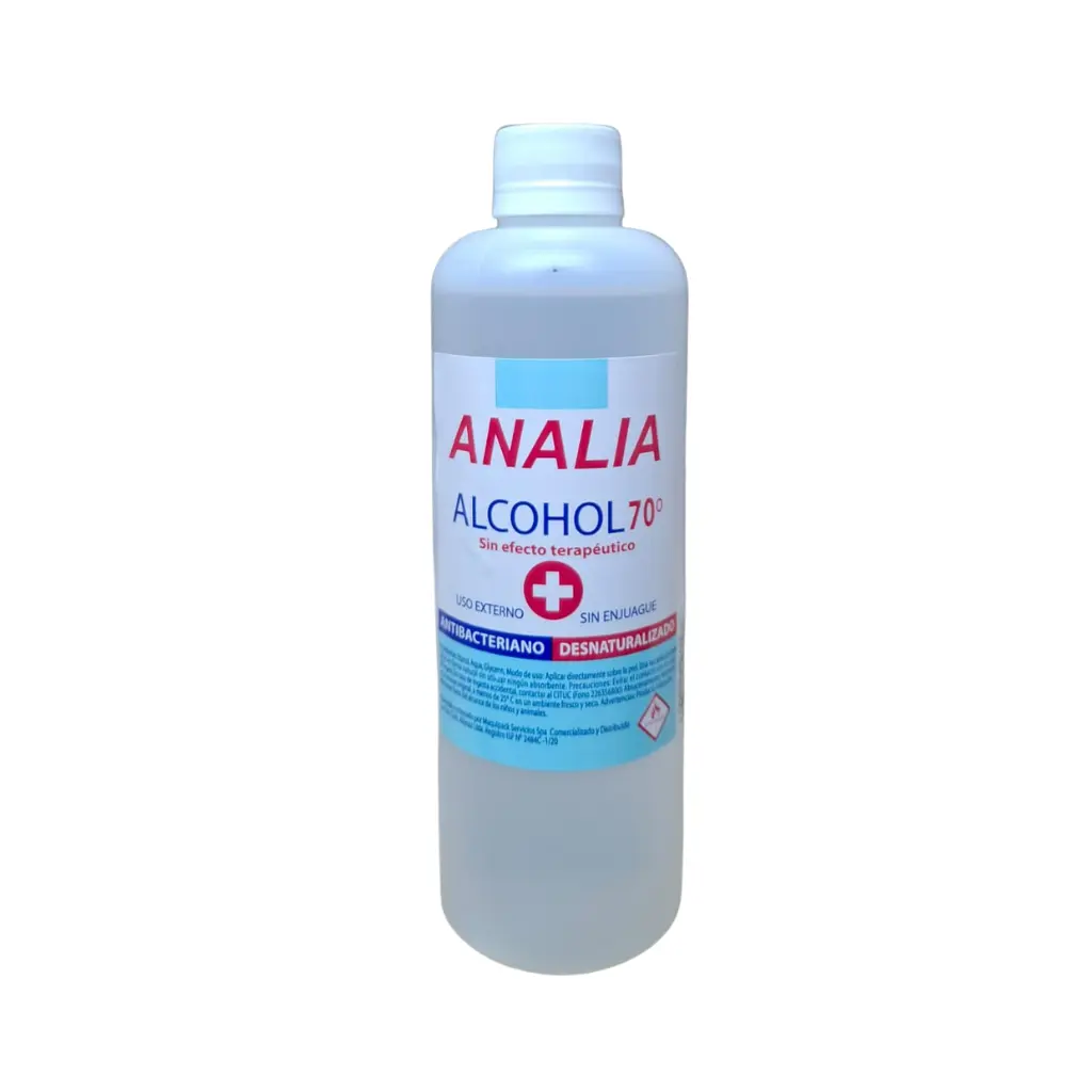 ALCOHOL 70° ANALIA 500ML