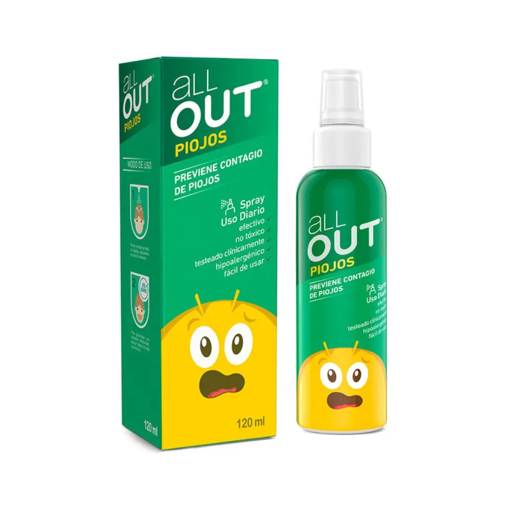 ALL OUT SPRAY PREVENTIVO USO DIARIO X120ML