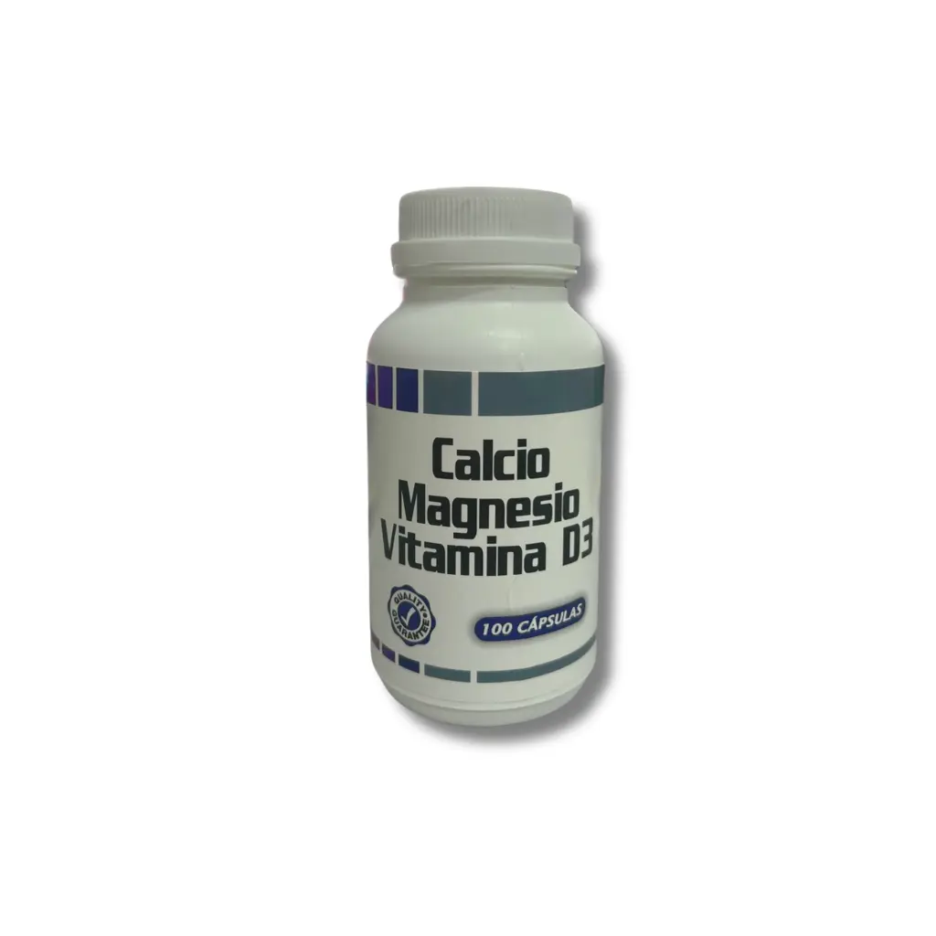 CALCIO + MAGNESIO + VITAMINA D3 X100 CAP