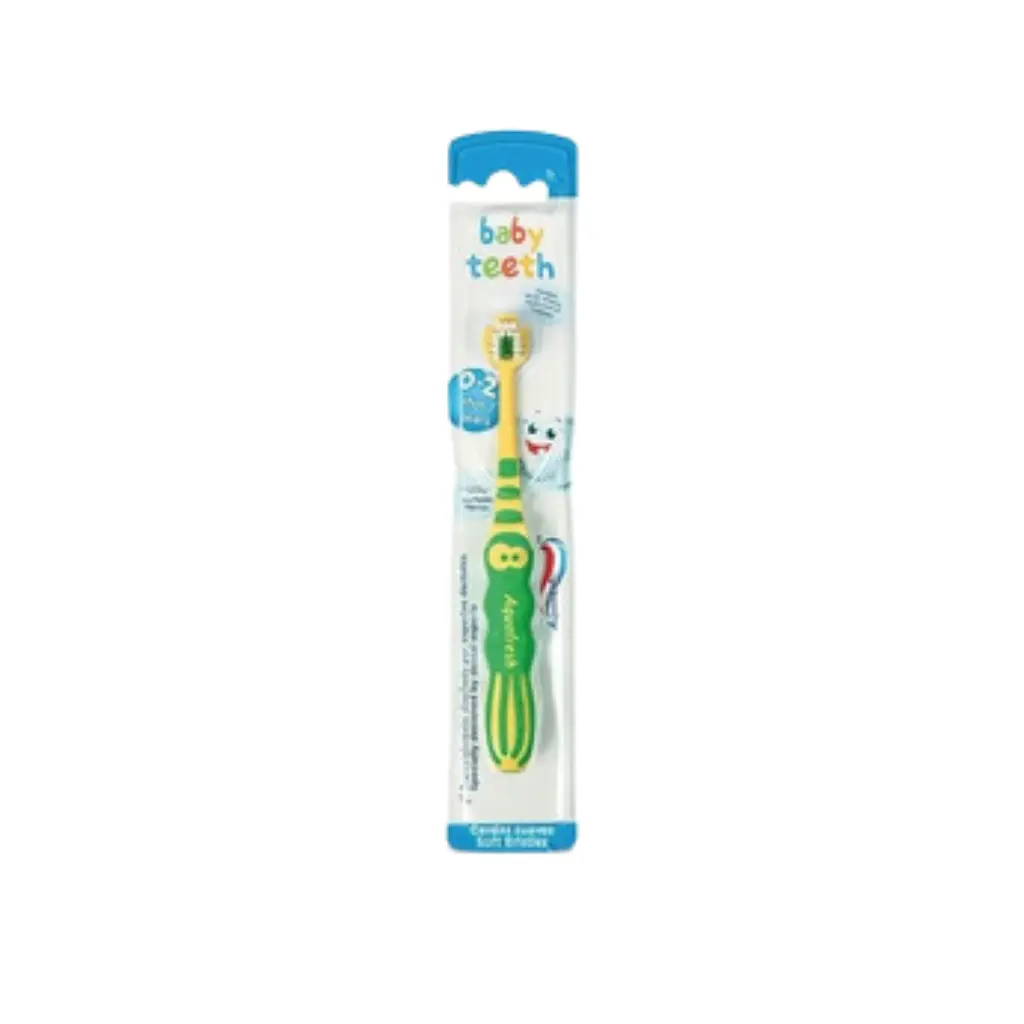 CEPILLO AQUAFRESH BABY TEETH (0-2 AÑOS) SUAVE X1U