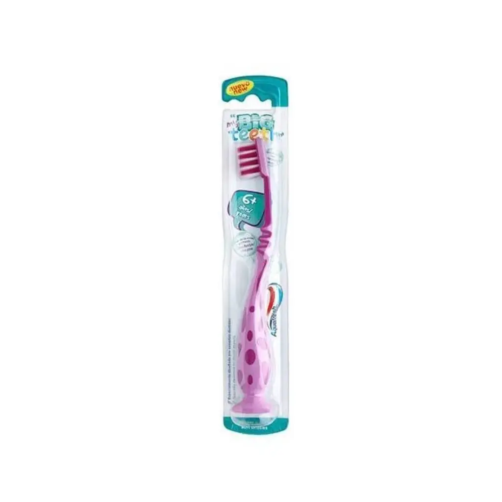 CEPILLO AQUAFRESH BIG TEETH (6-8 AÑOS) SUAVE X1U