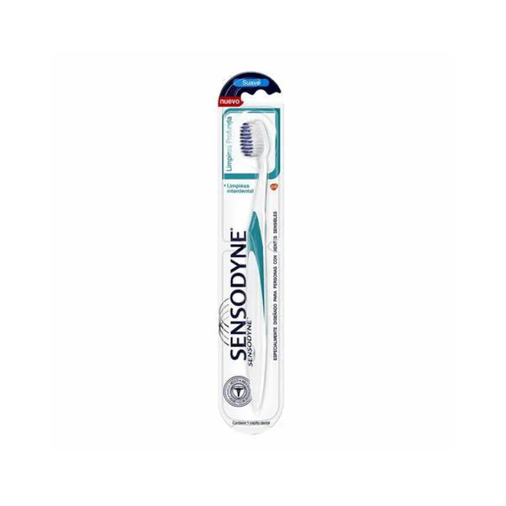 CEPILLO SENSODYNE LIMPIEZA PROFUNDA SUAVE X1U