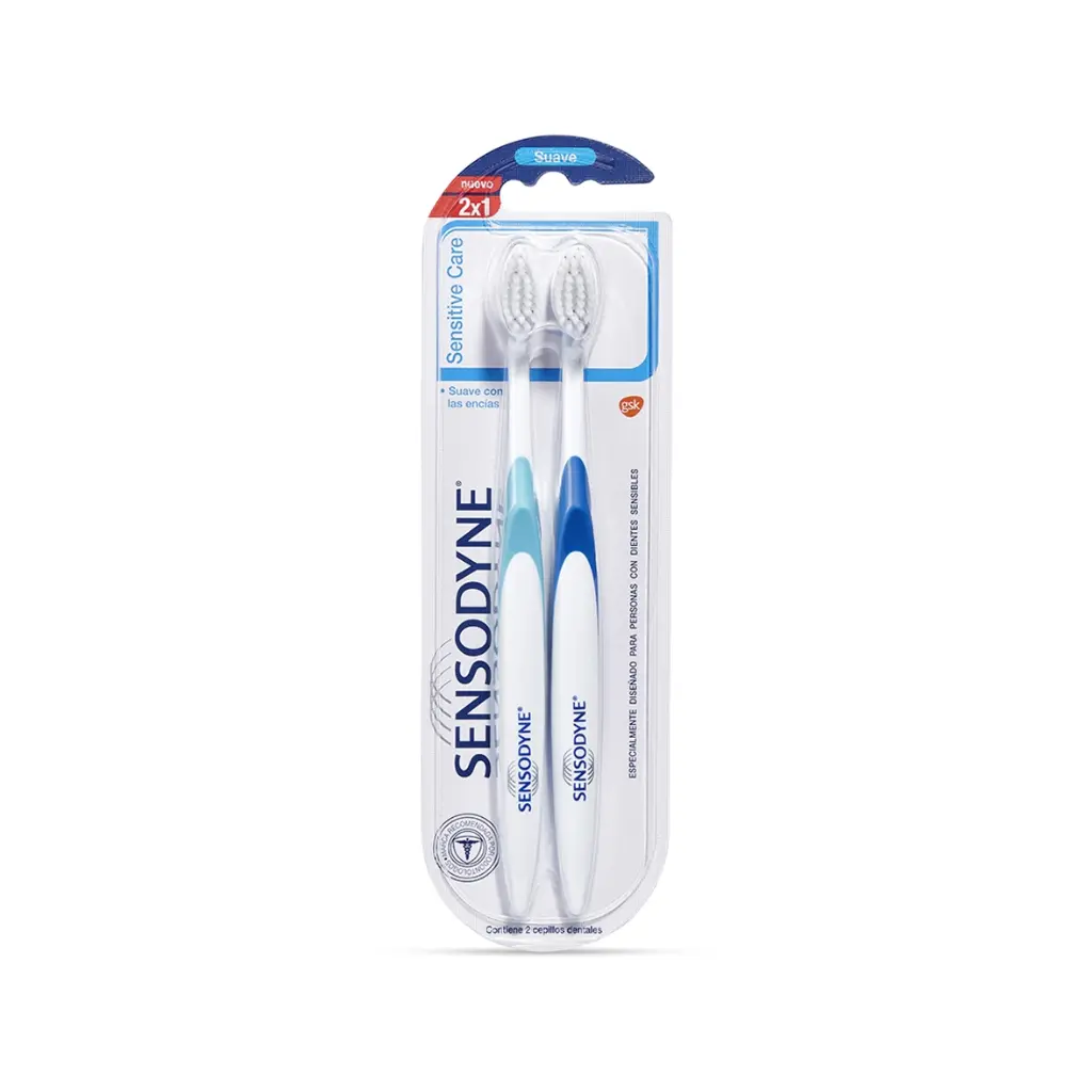 CEPILLO SENSODYNE SENSITIVE CARE SUAVE X2U