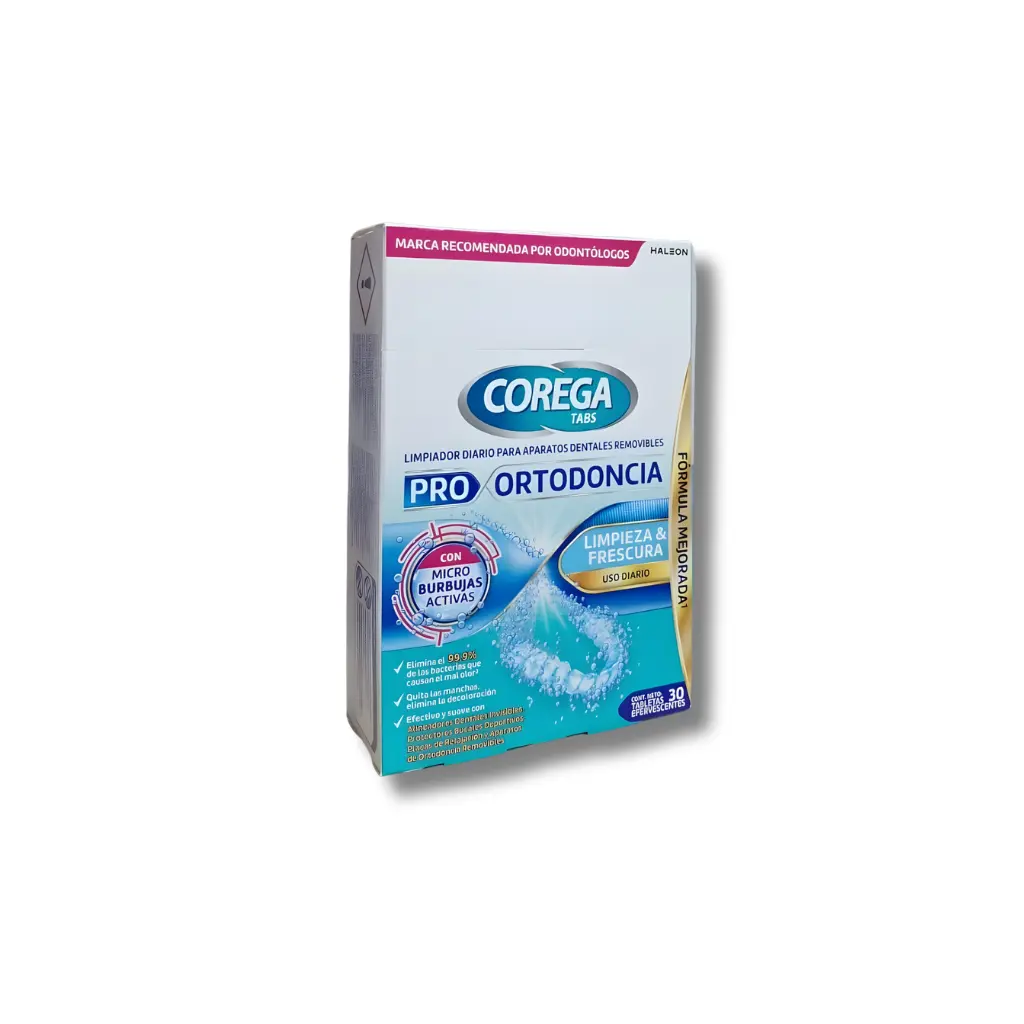 COREGA TABS PRO ORTODONCIA X30 TABLETAS