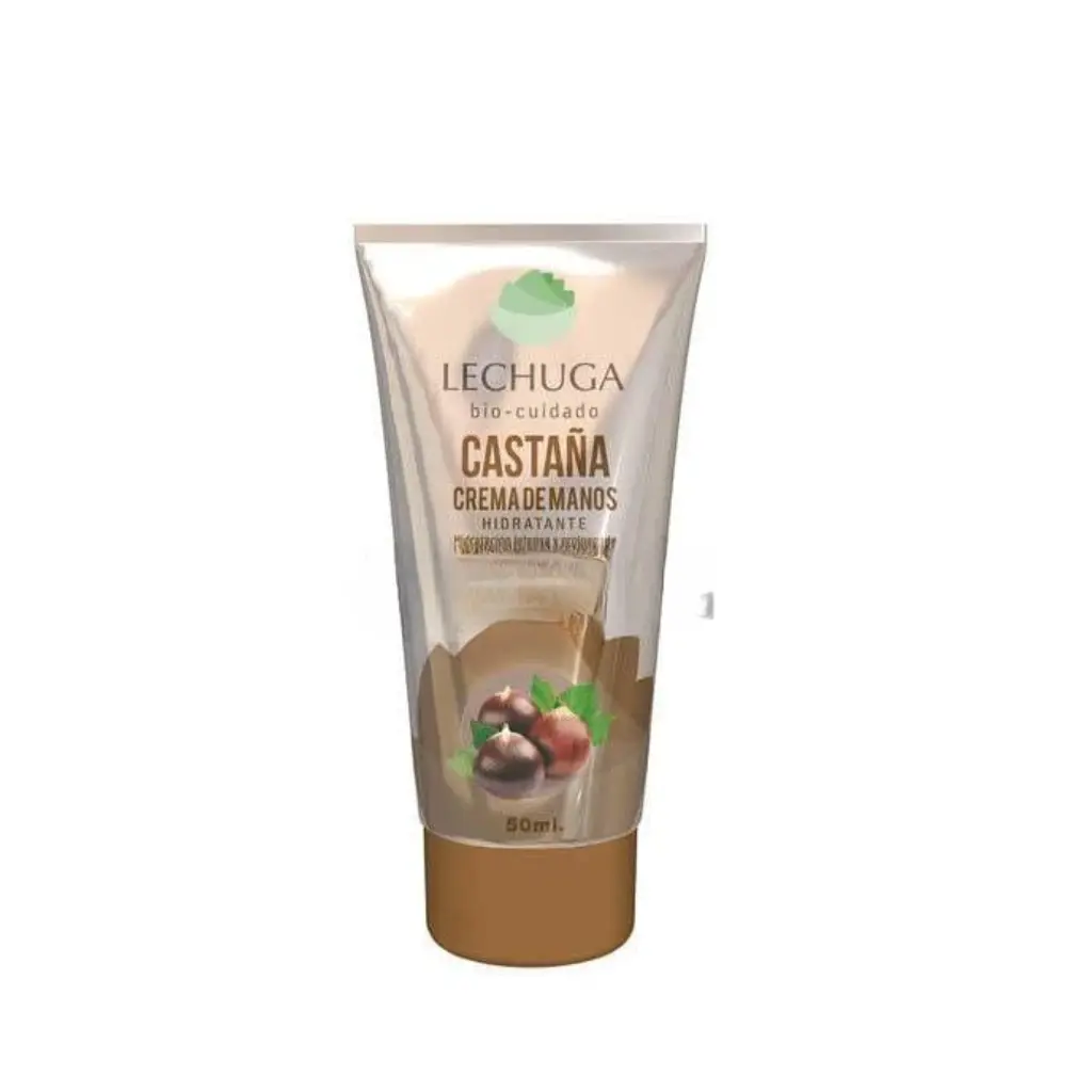 CREMA LECHUGA MANOS CASTAÑA 50ML