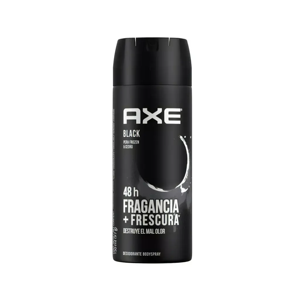DESODORANTE AXE SPRAY BLACK 48H 150ML
