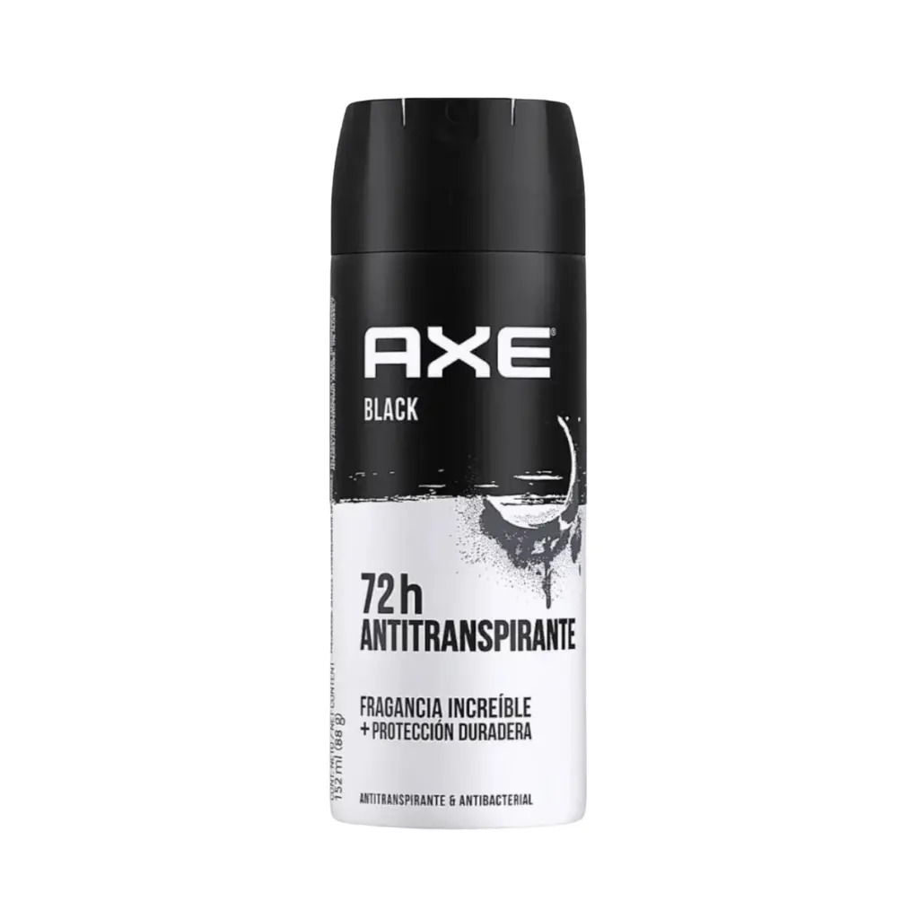 DESODORANTE AXE SPRAY BLACK 72H 152ML