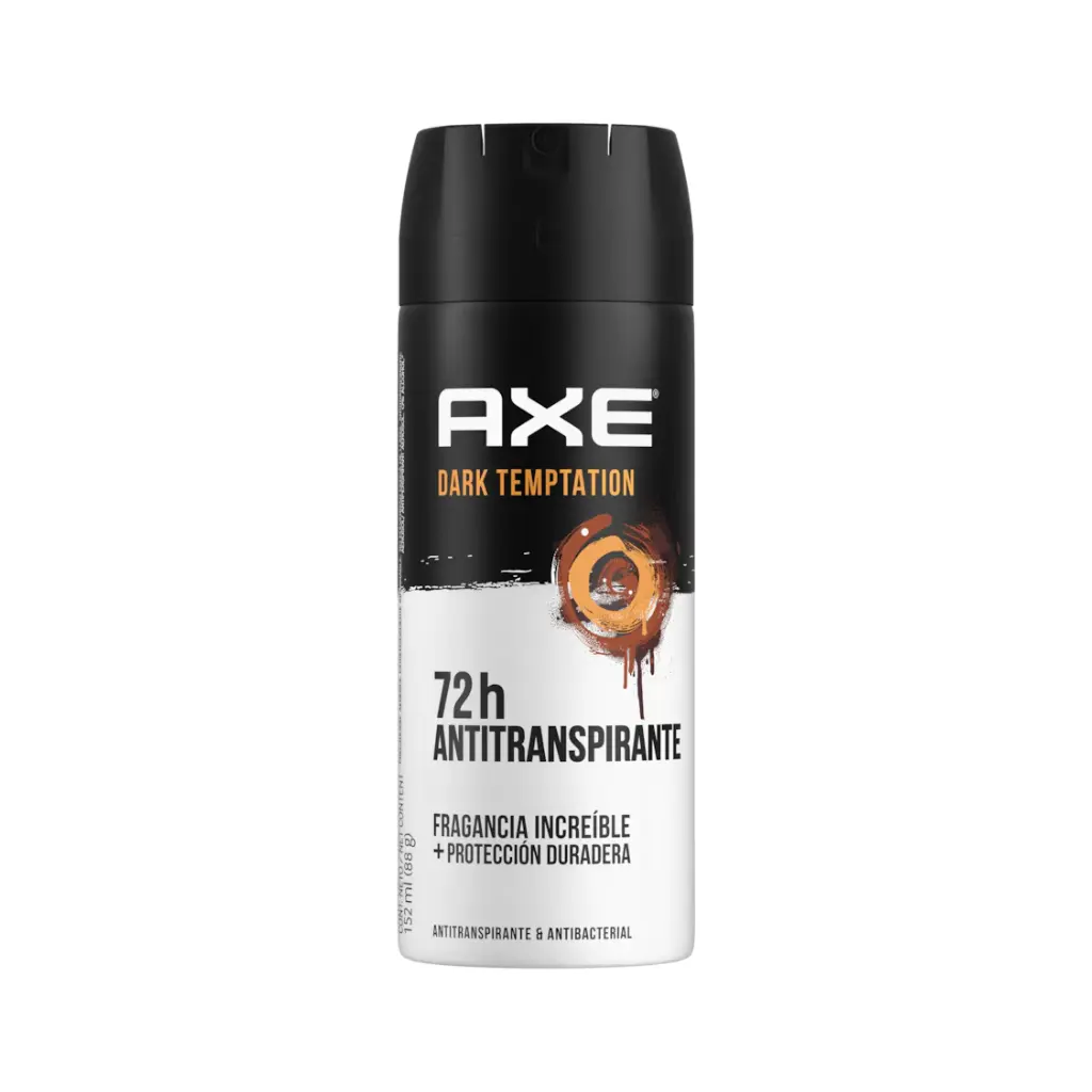 DESODORANTE AXE SPRAY DARK TEMPTATION 72H 152ML