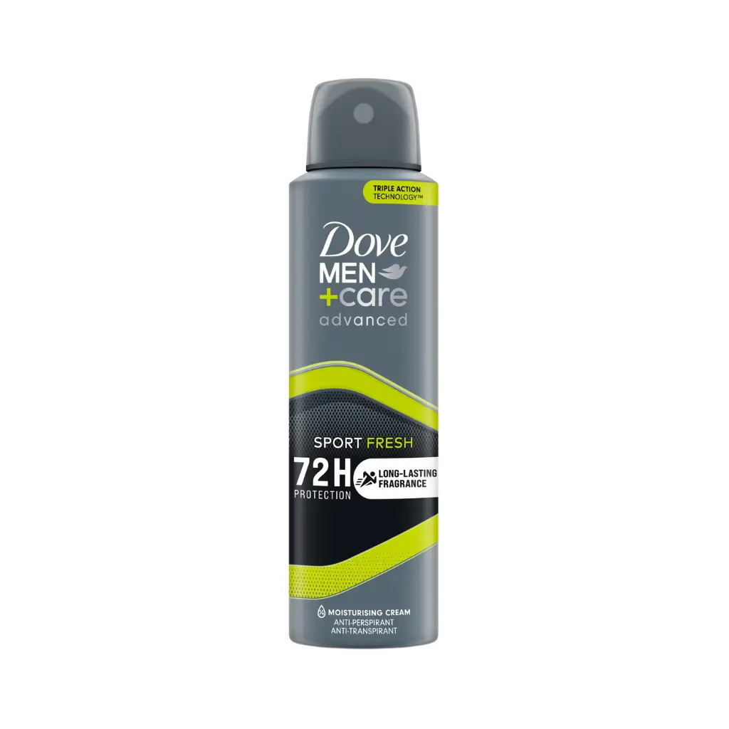 DESODORANTE DOVE MEN SPRAY SPORT FRESH 150ML