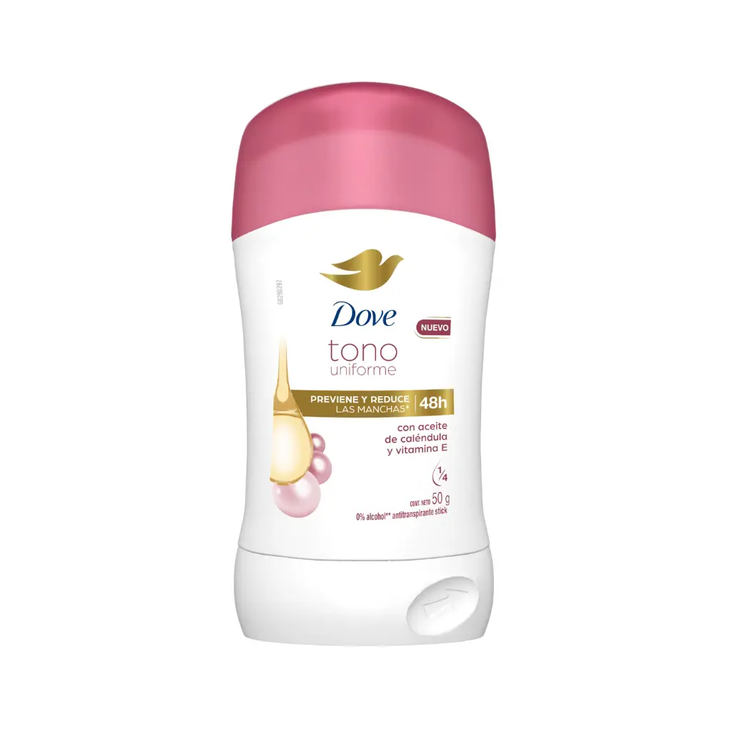 DESODORANTE DOVE MUJER BARRA TONO UNIFORME CALENDULA 45G
