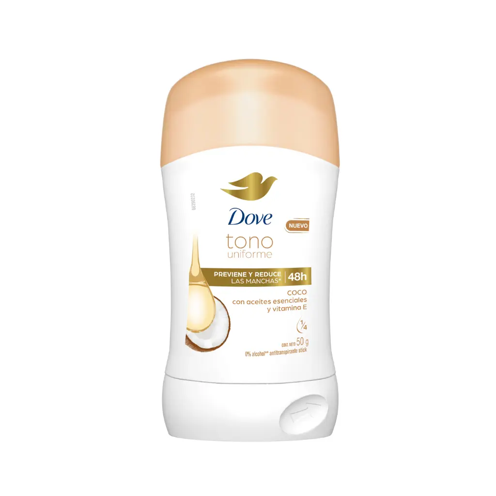 DESODORANTE DOVE MUJER BARRA TONO UNIFORME COCO45G