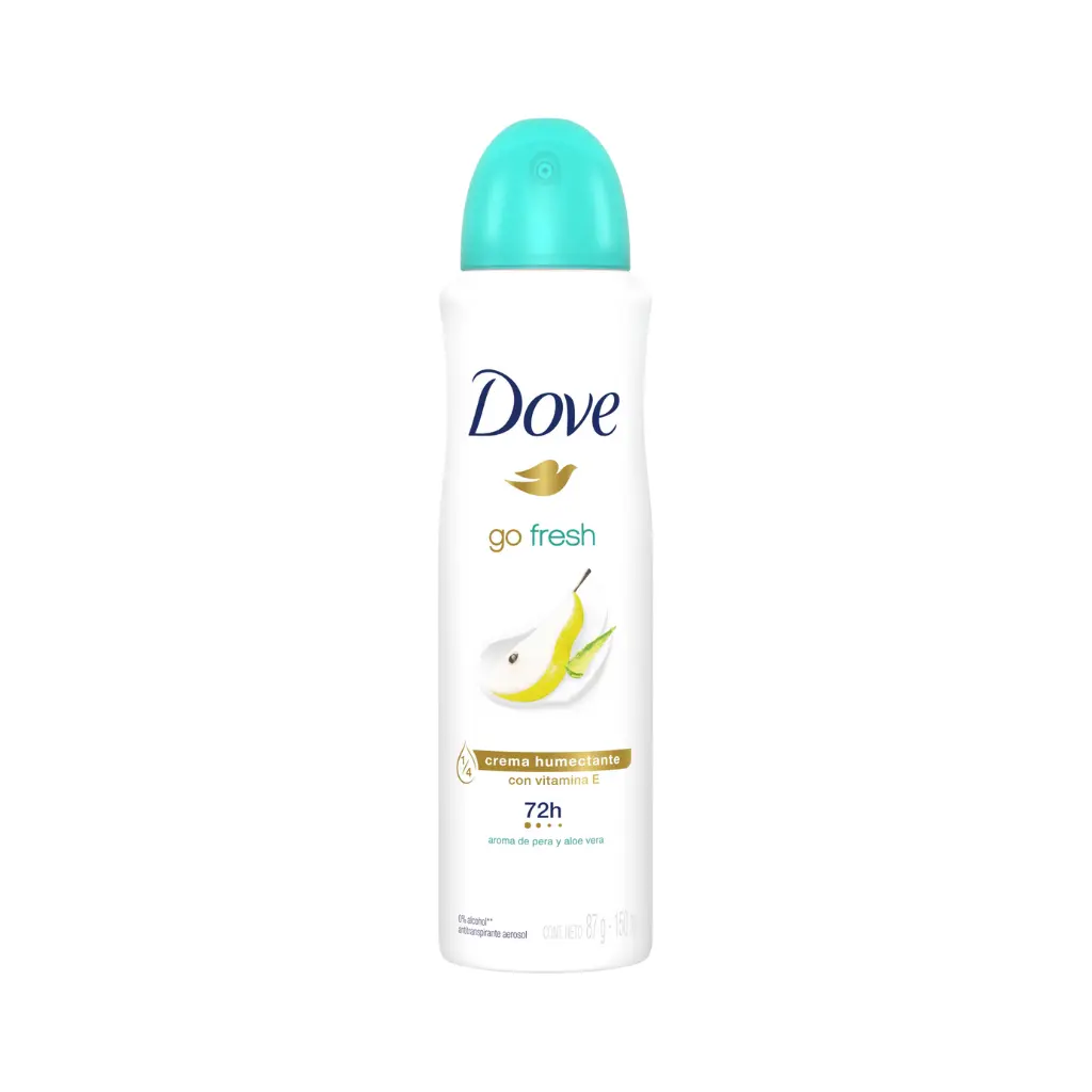 DESODORANTE DOVE MUJER SPRAY GO FRESH PERA 150ML