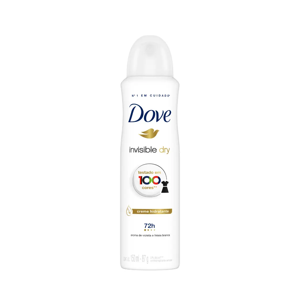 DESODORANTE DOVE MUJER SPRAY INVISIBLE DRY 150ML