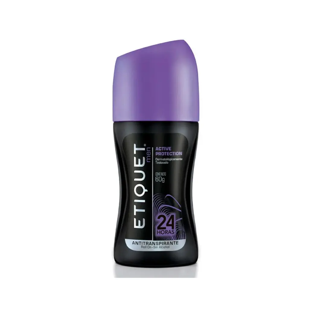 DESODORANTE ETIQUET MEN ROLL-ON ACTIVE 60G (f)