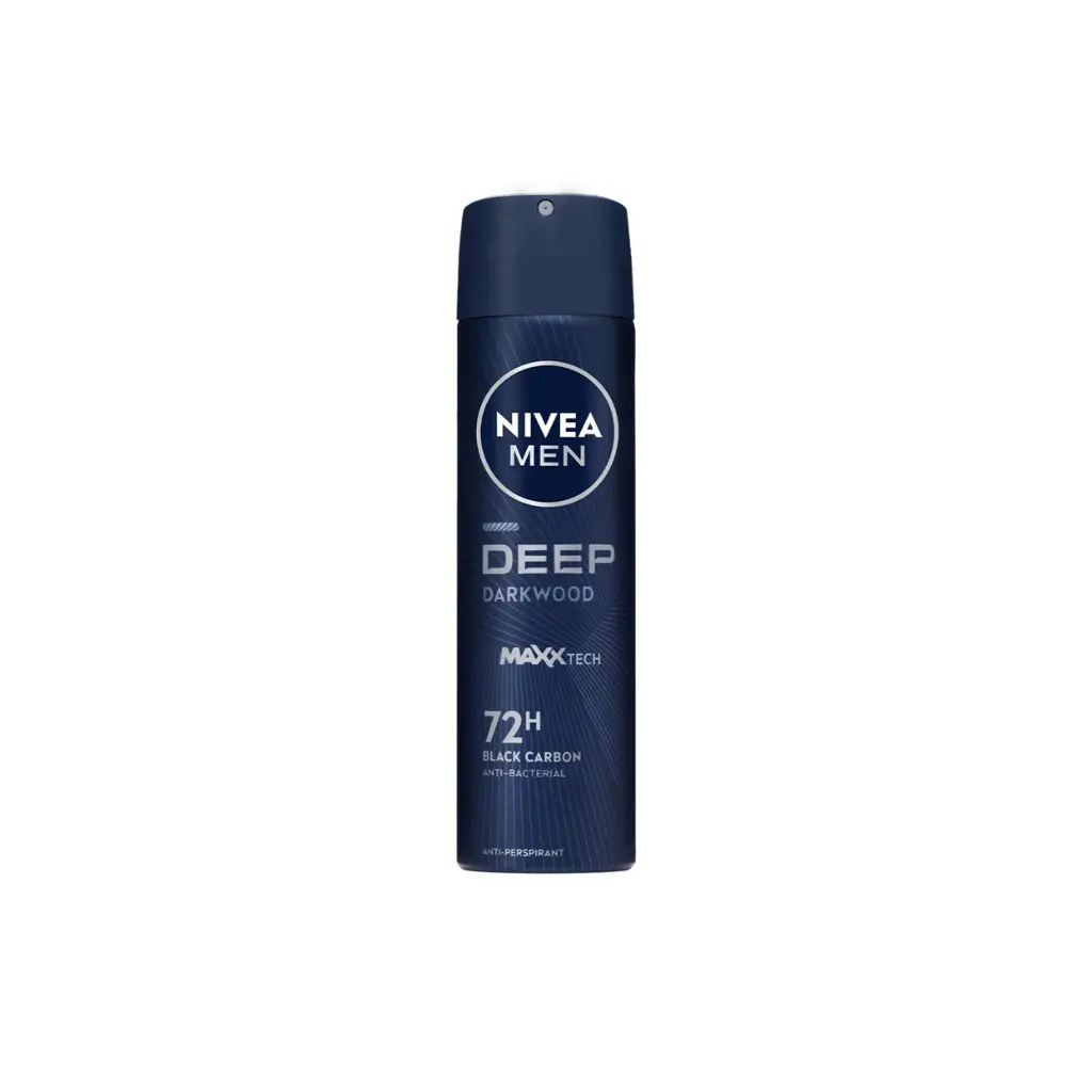 DESODORANTE NIVEA MEN SPRAY DEEP DARWOOD 150ML