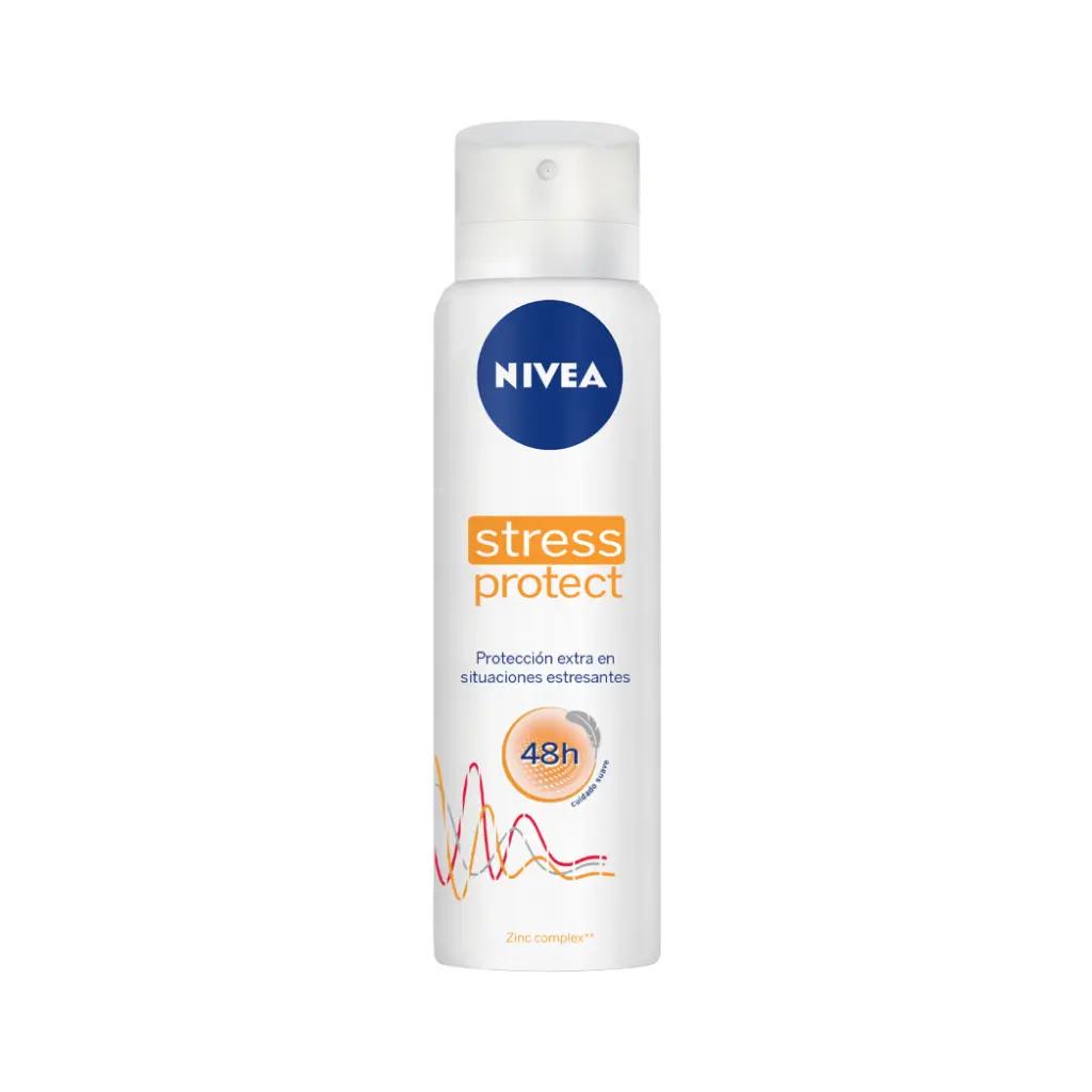 DESODORANTE NIVEA MUJER SPRAY STRESS PROTECT 72H 150ML